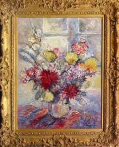 Herbstblumen Post-Impressionist