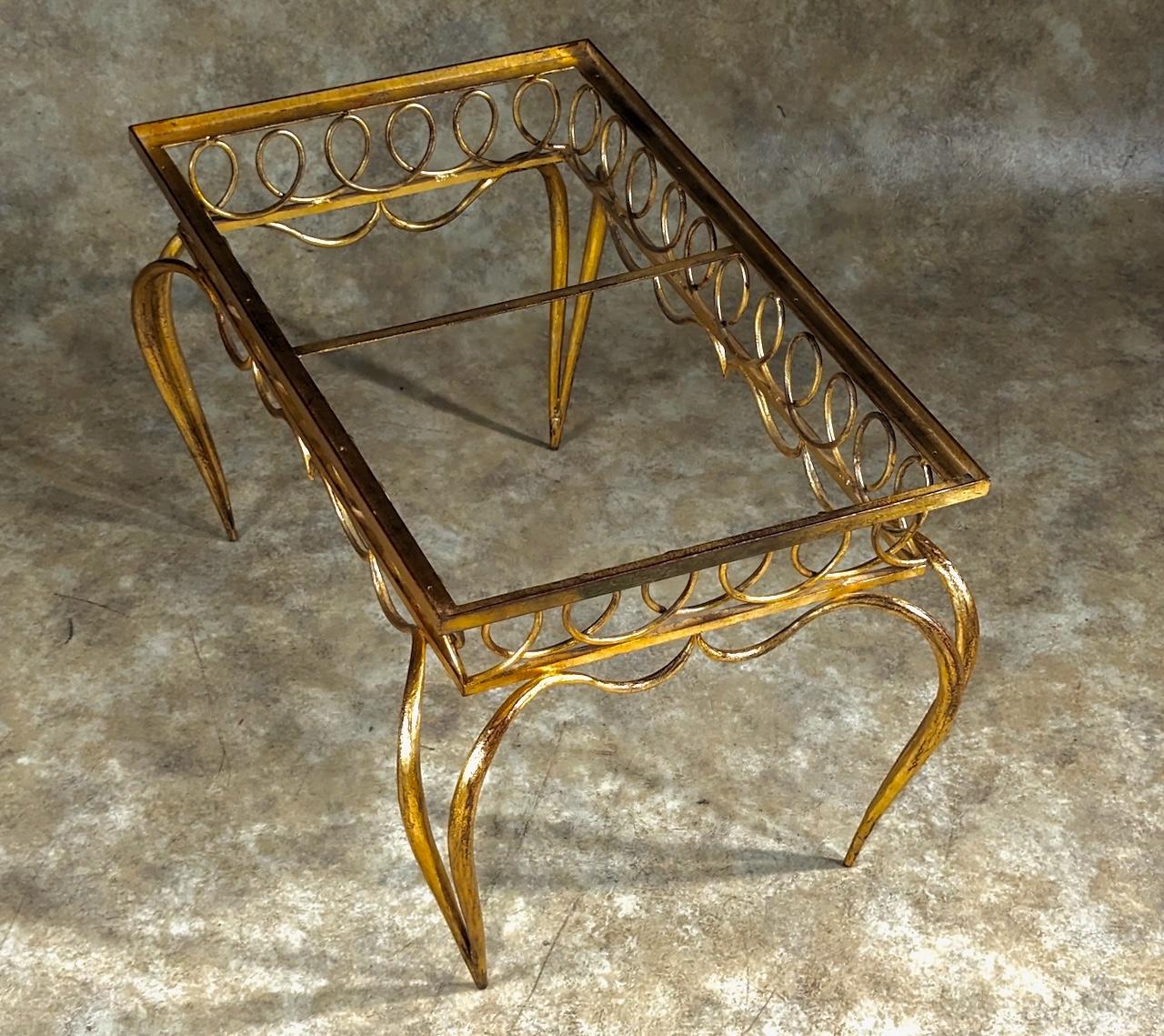 Milieu du XXe siècle Table basse ou d'appoint Rene Drouet des années 40 en vente