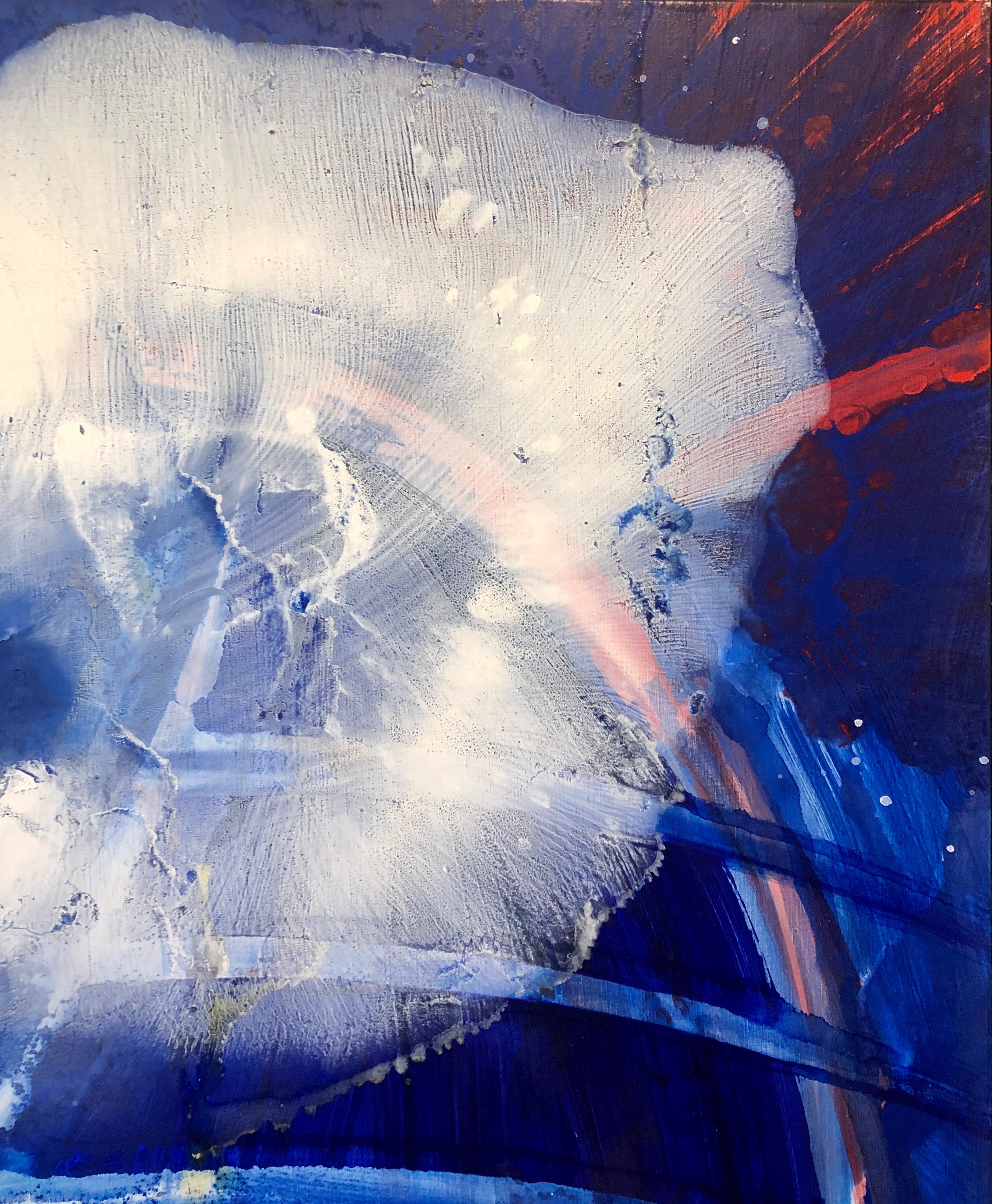 Arc en Ciel Abstrakter Expressionist Französisch Ölgemälde Nouvelle École d'Paris im Angebot 5