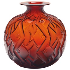 René et Suzanne Lalique, Amber Glass 'Penthièvre’