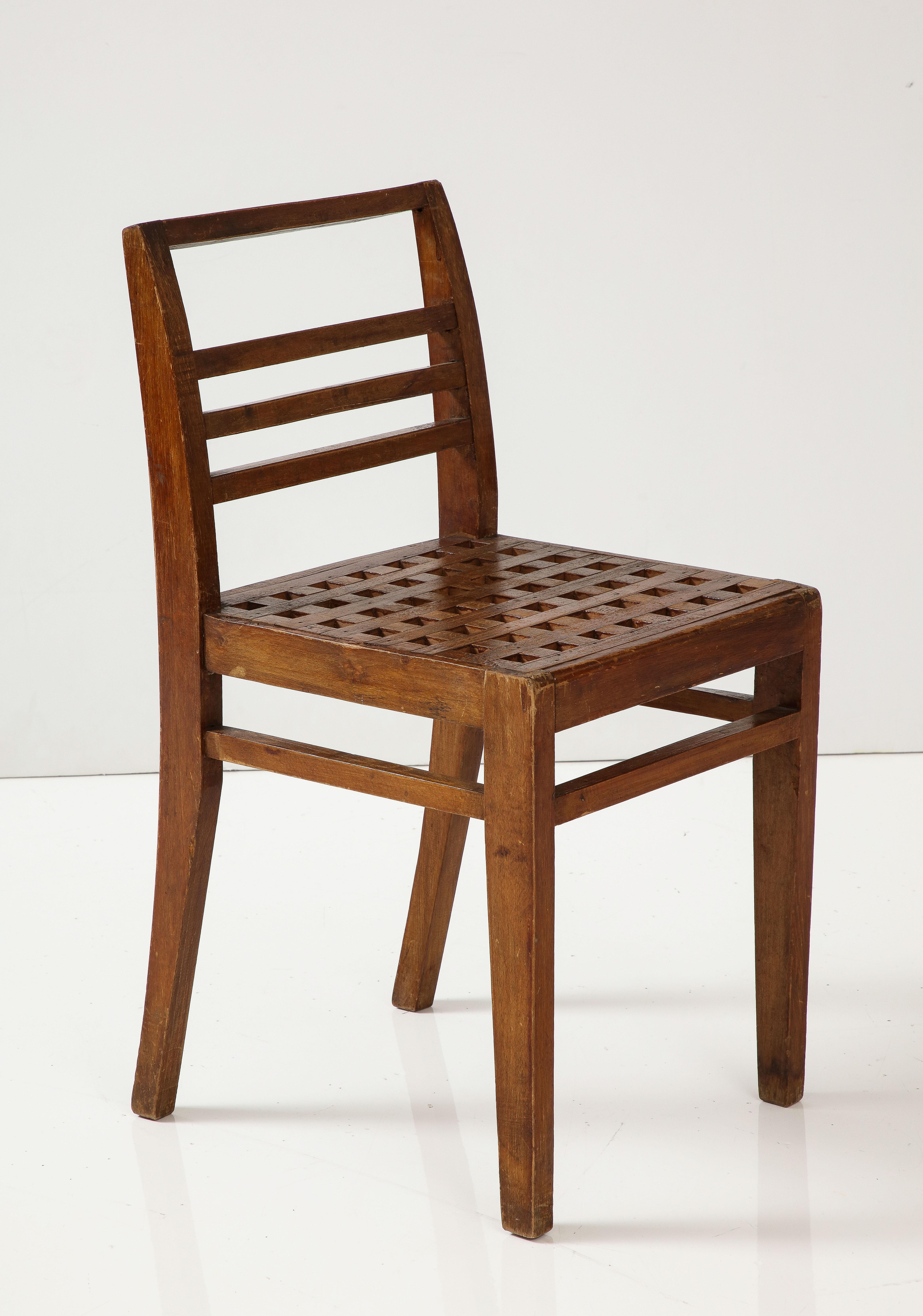 French René Gabriel Early Chair, France, circa 1940