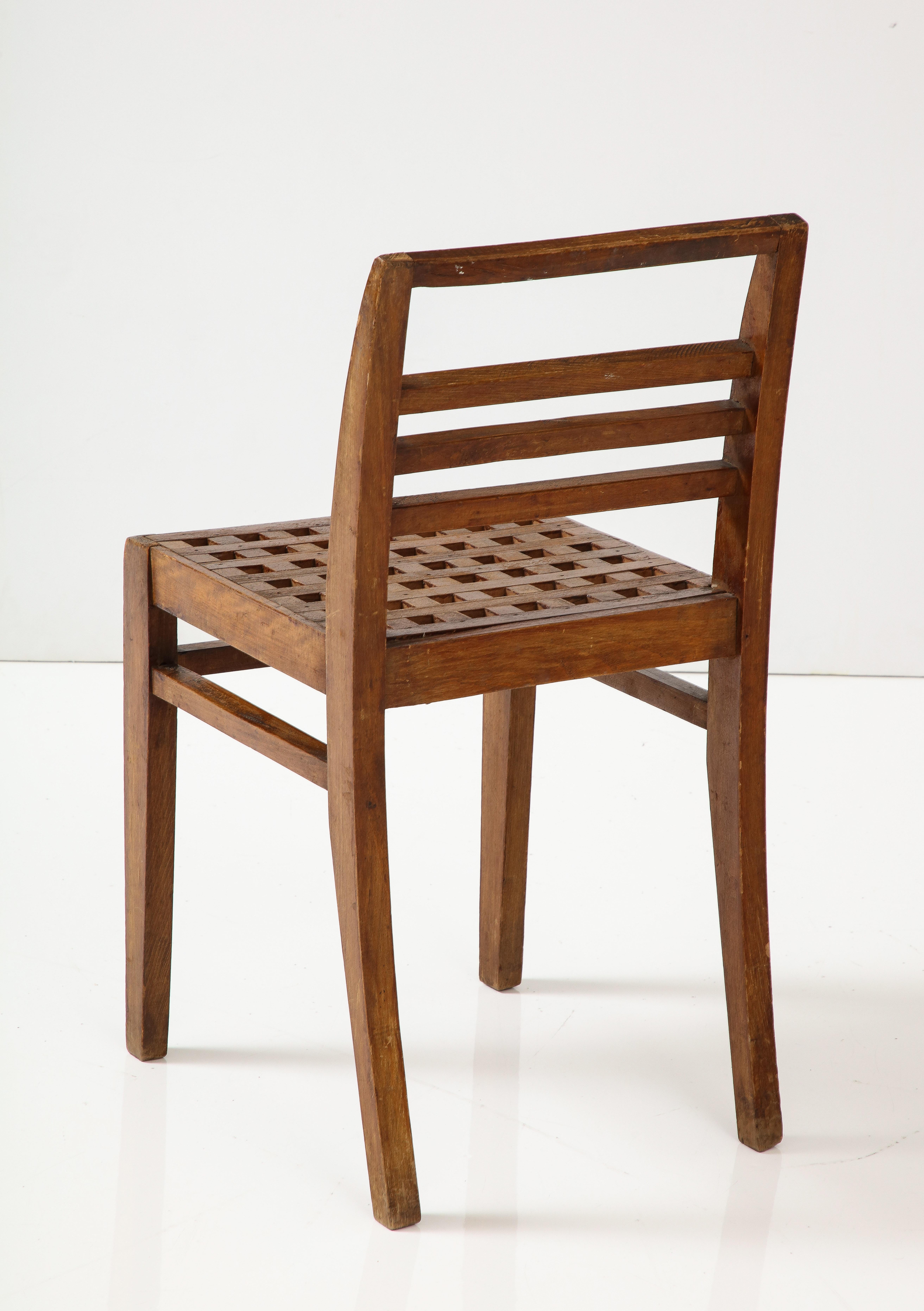 René Gabriel Early Chair, France, circa 1940 1