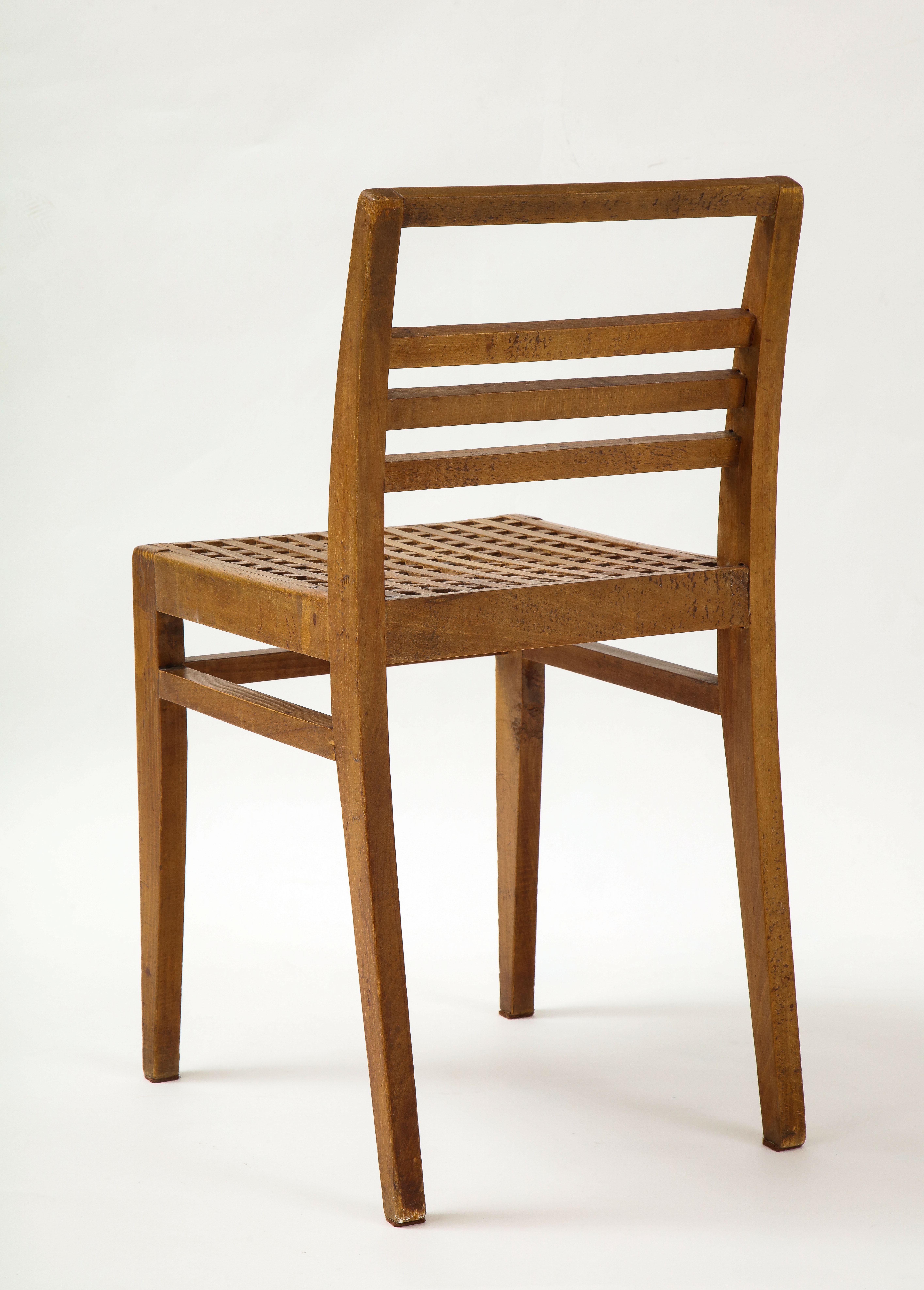 René Gabriel Early Chair, France, circa 1940 In Good Condition In Brooklyn, NY