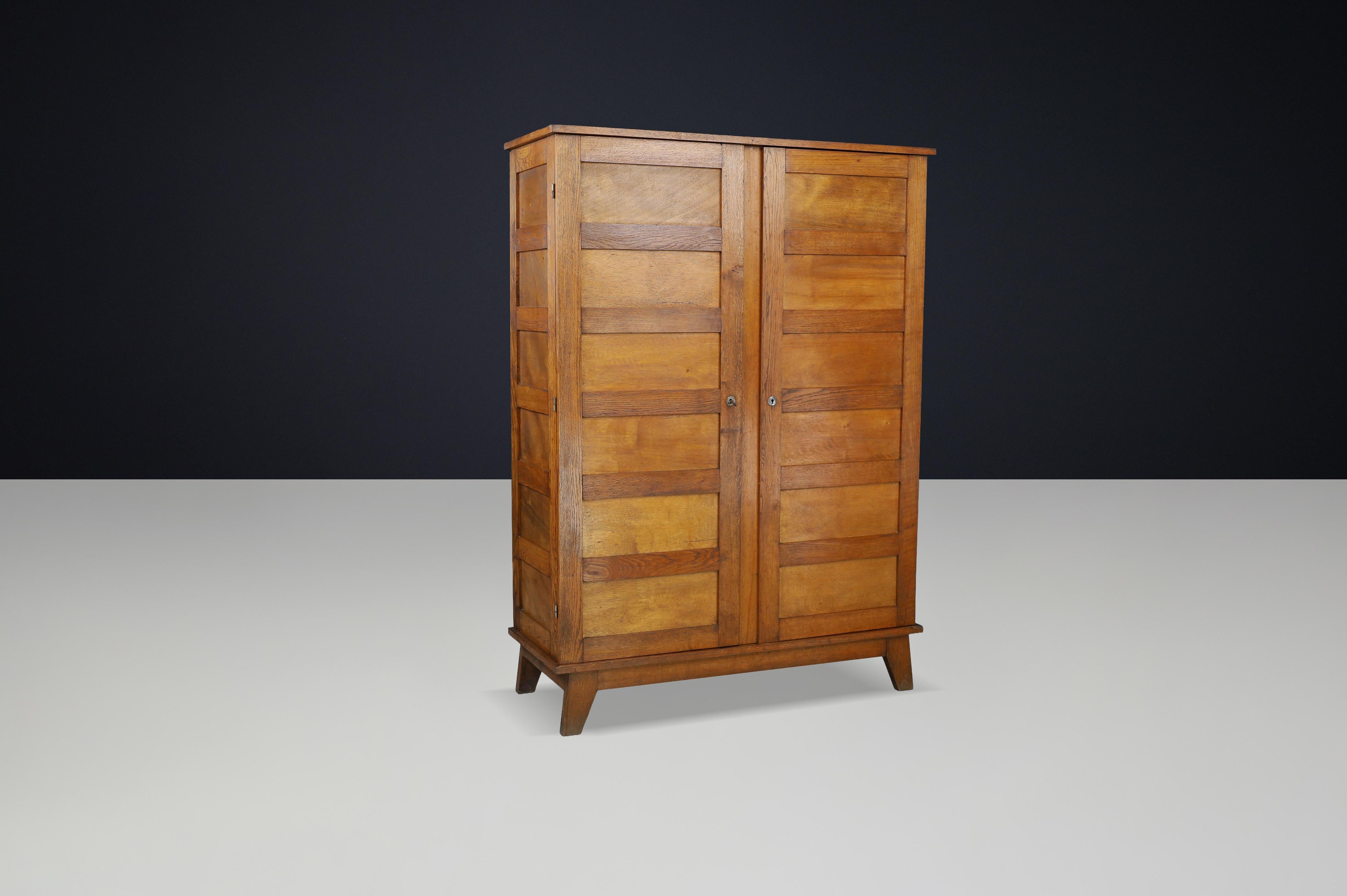 Armoire in Oak Oak di René Gabriel modello S154 per 