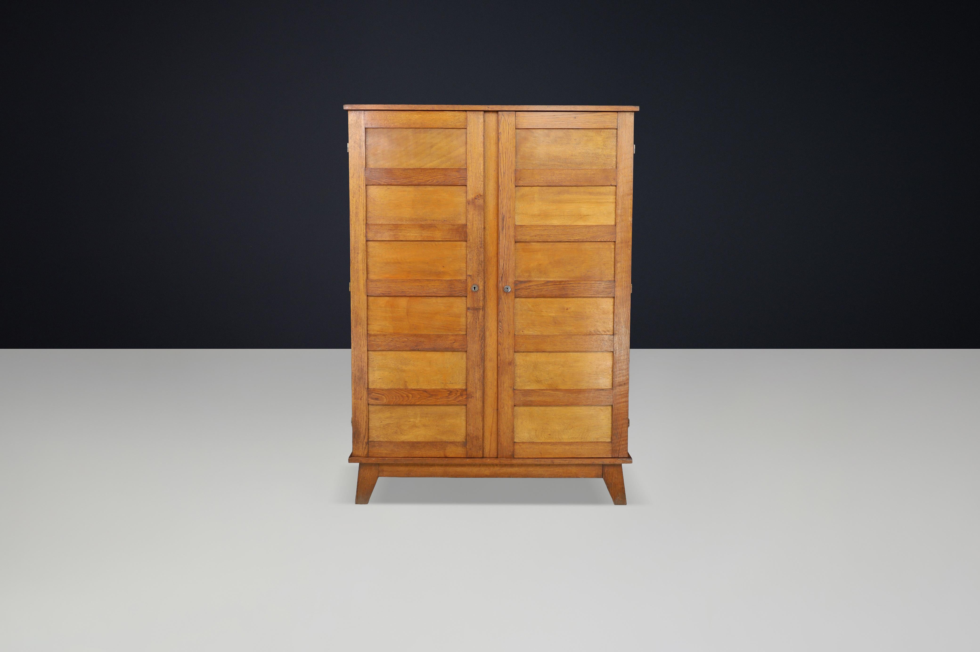 Armoire in Oak Oak di René Gabriel modello S154 per 