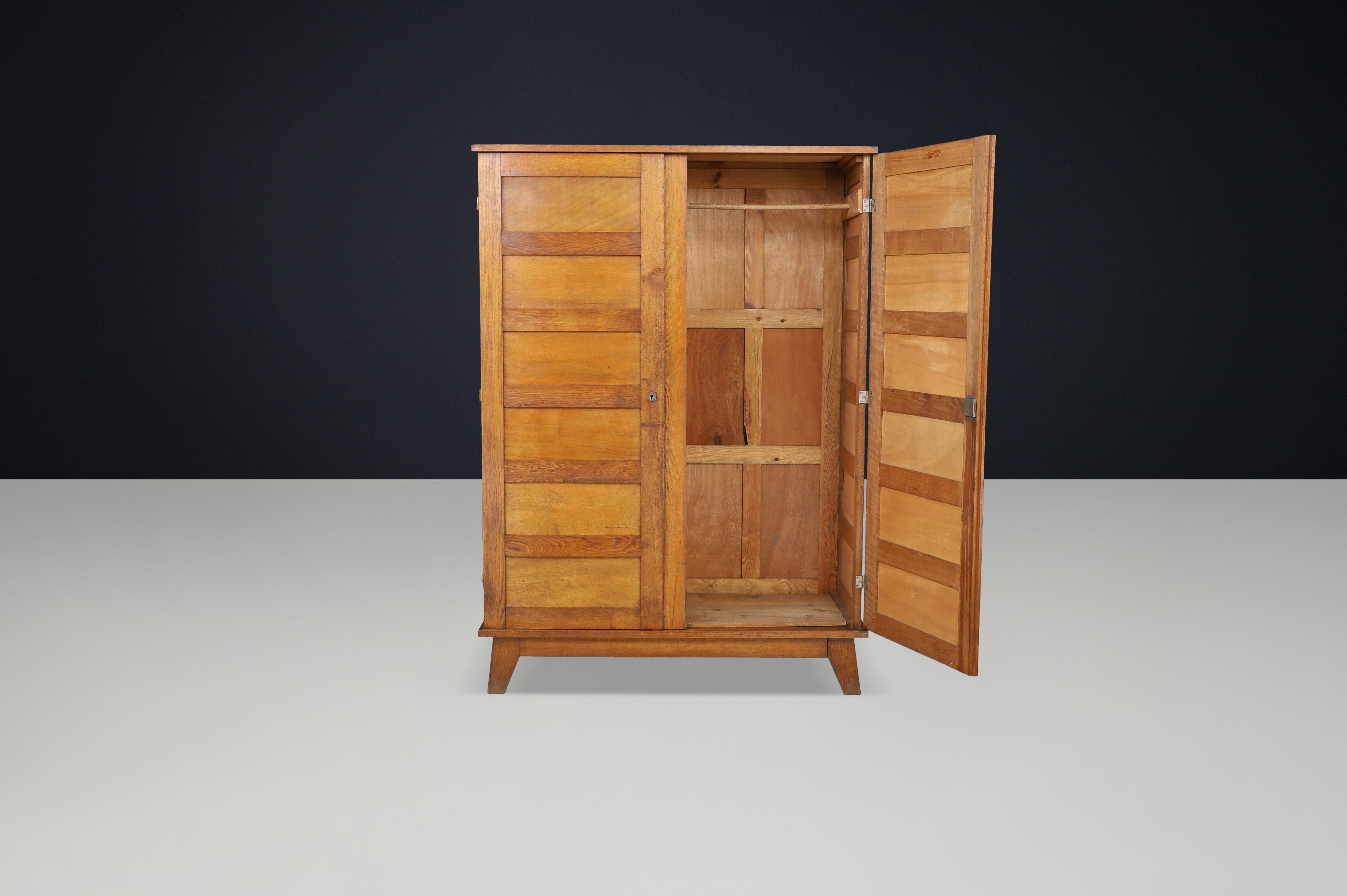 Armoire in Oak Oak di René Gabriel modello S154 per 