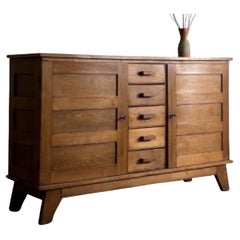 Rene Gabriel Oak Sideboard