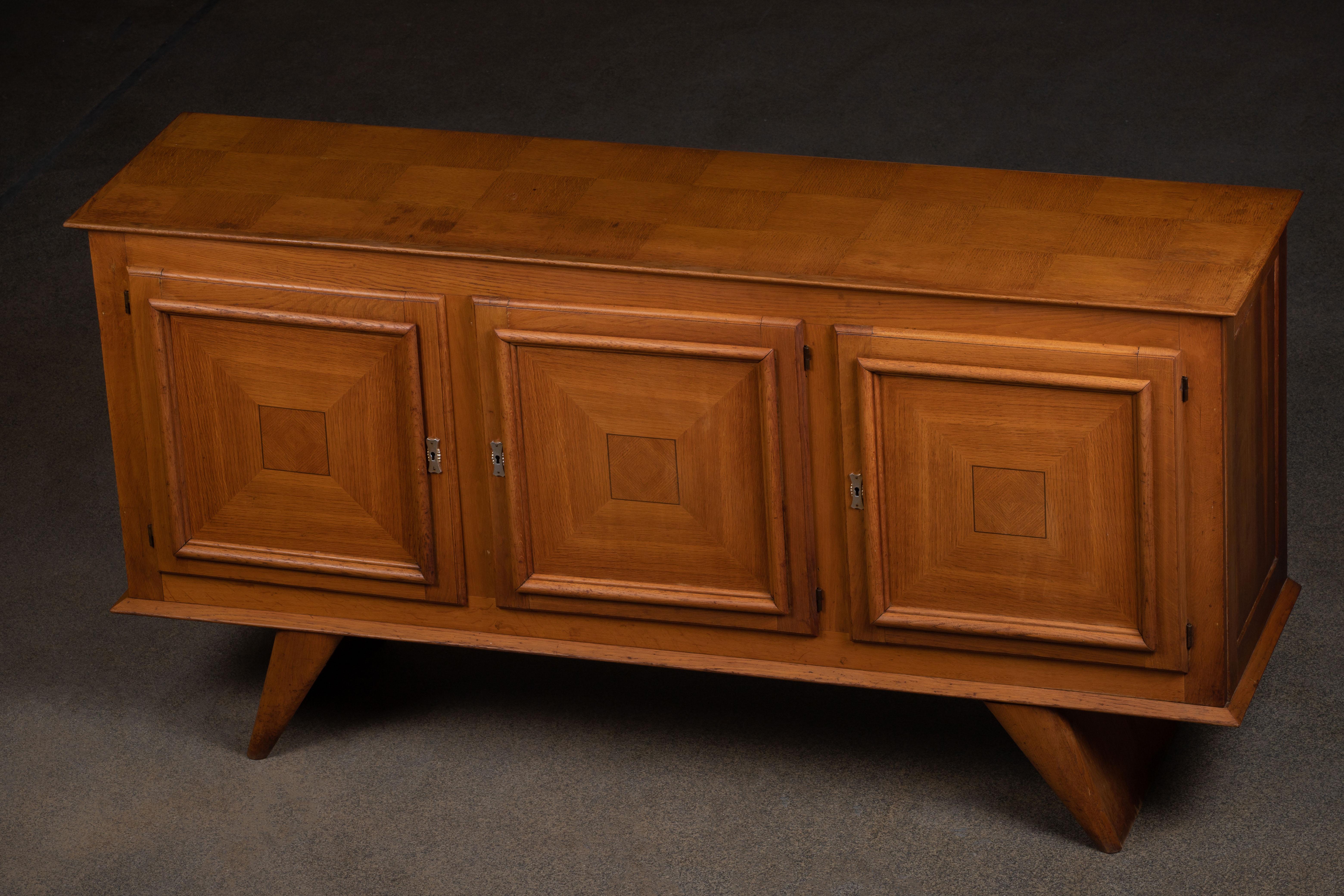 René Gabriel Sideboard  Credenza, France, 1940 3