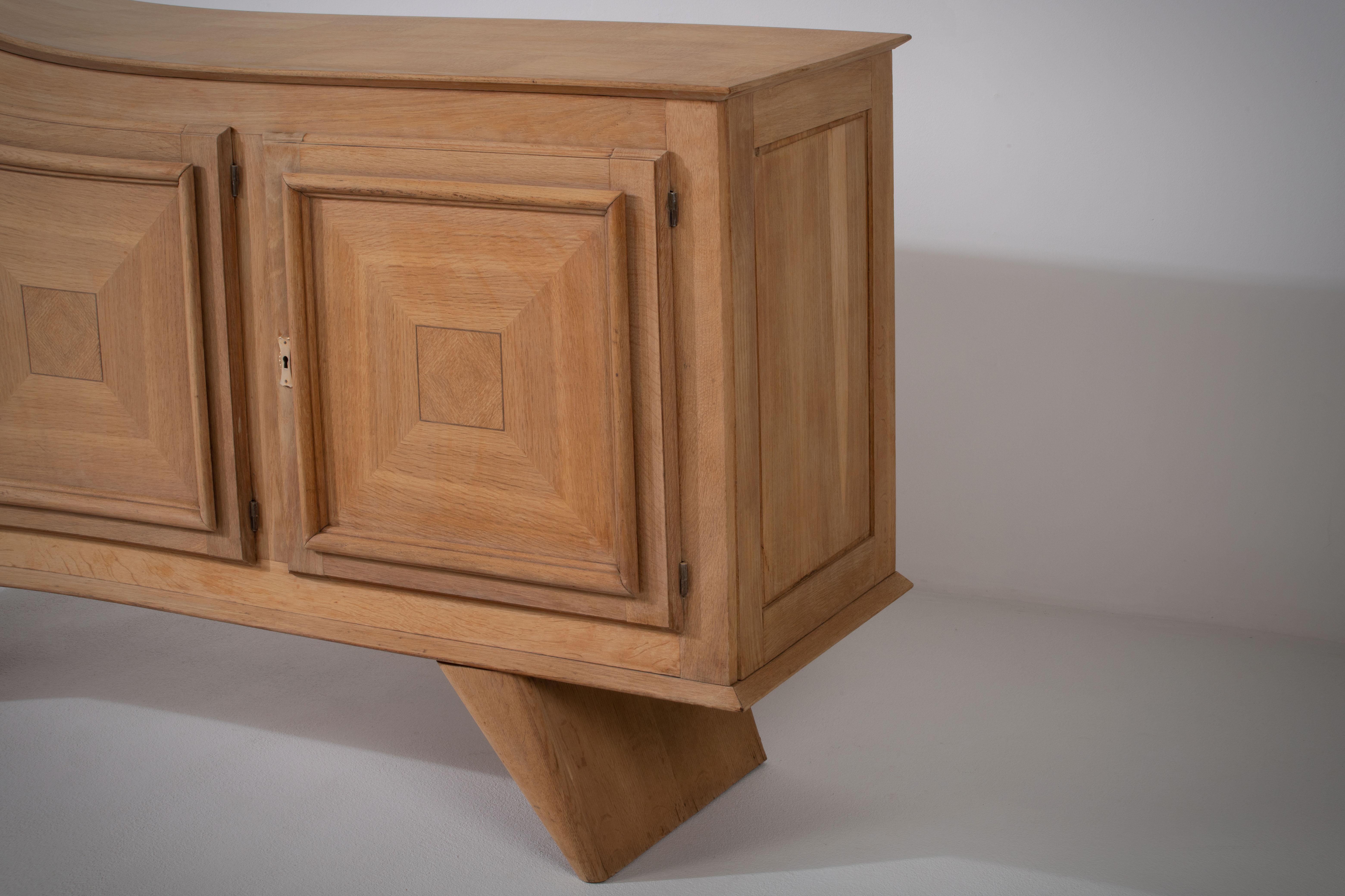 René Gabriel Sideboard Credenza, France, 1940 2