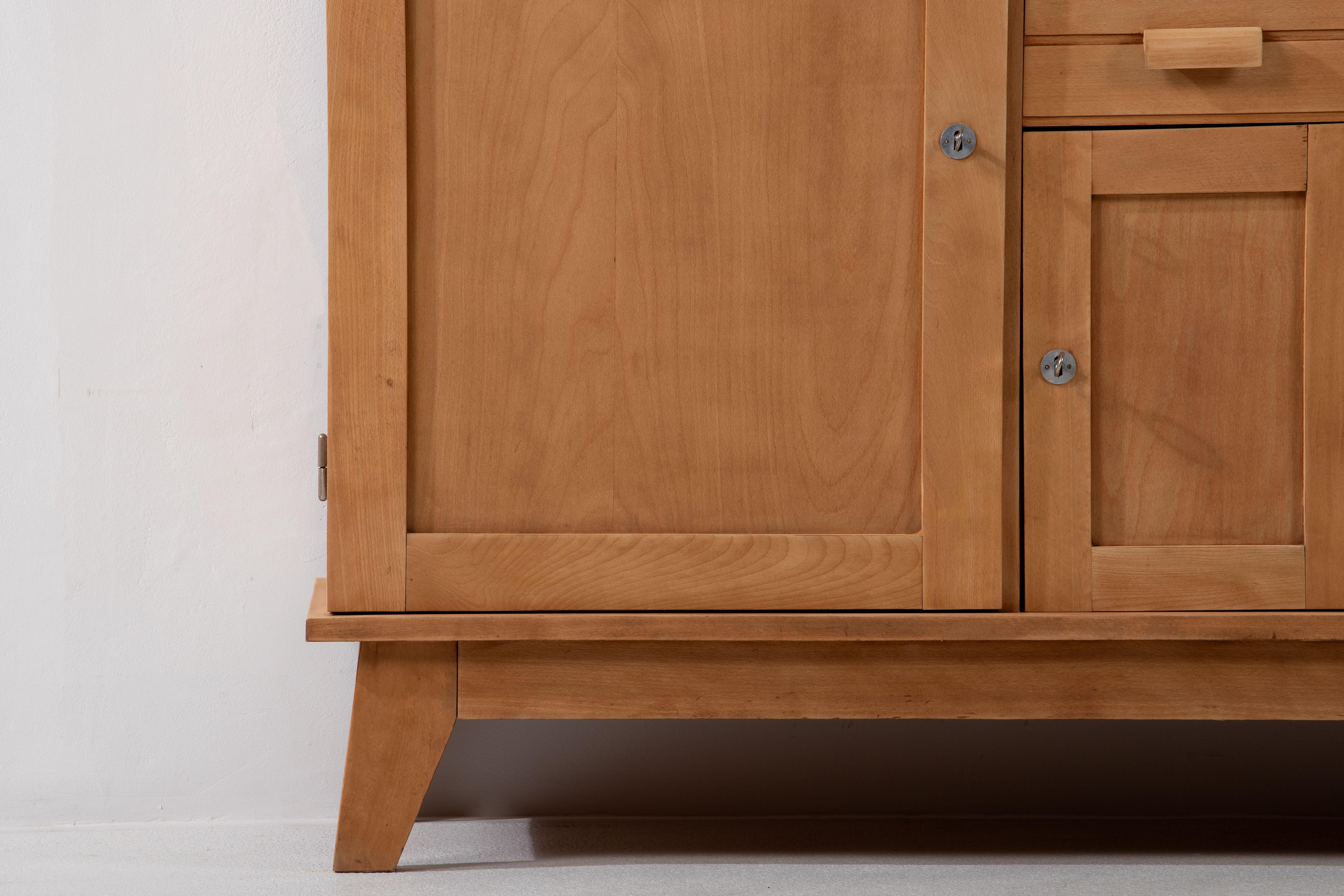 René Gabriel Sideboard Credenza, France, 1940 4