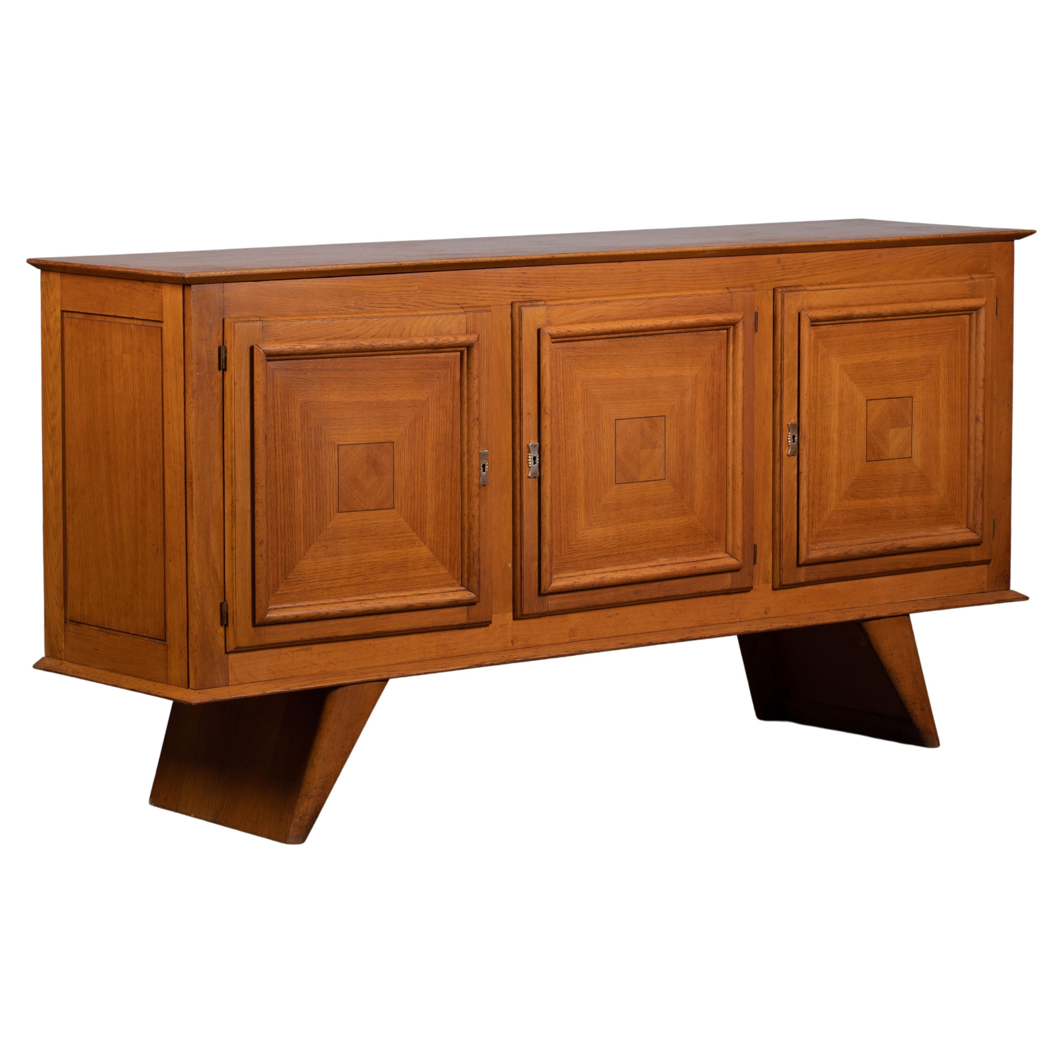 René Gabriel Sideboard  Credenza, France, 1940