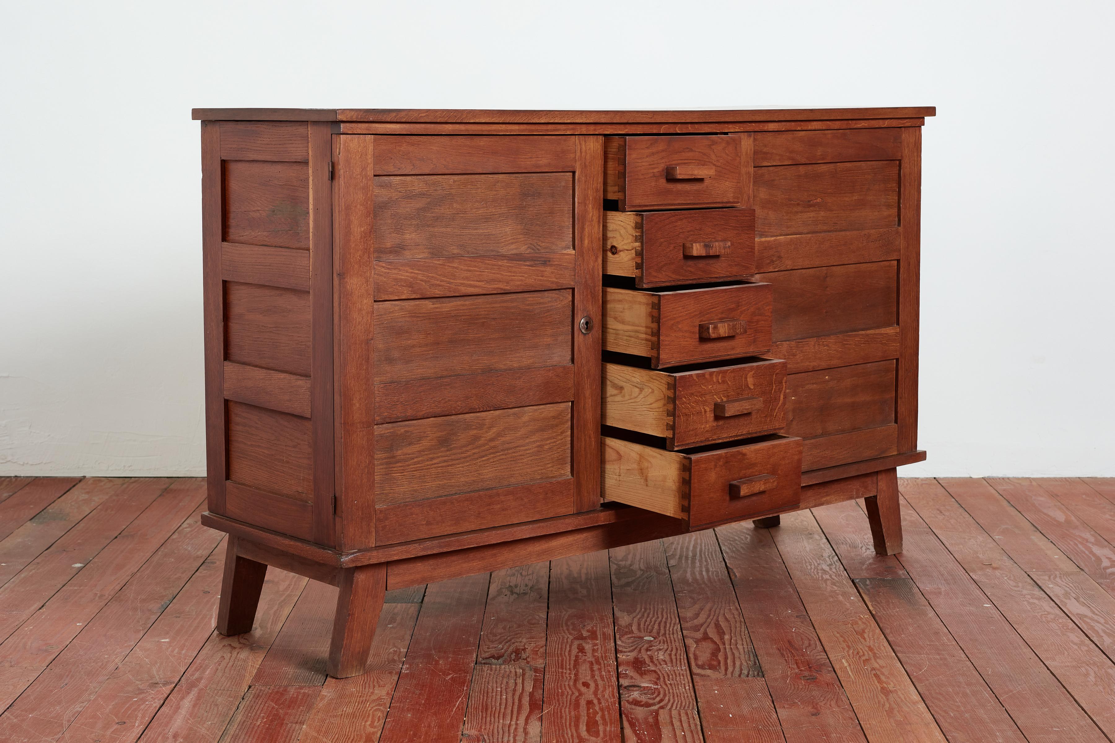 Mid-20th Century Rene Gabriel Sideboard For Sale