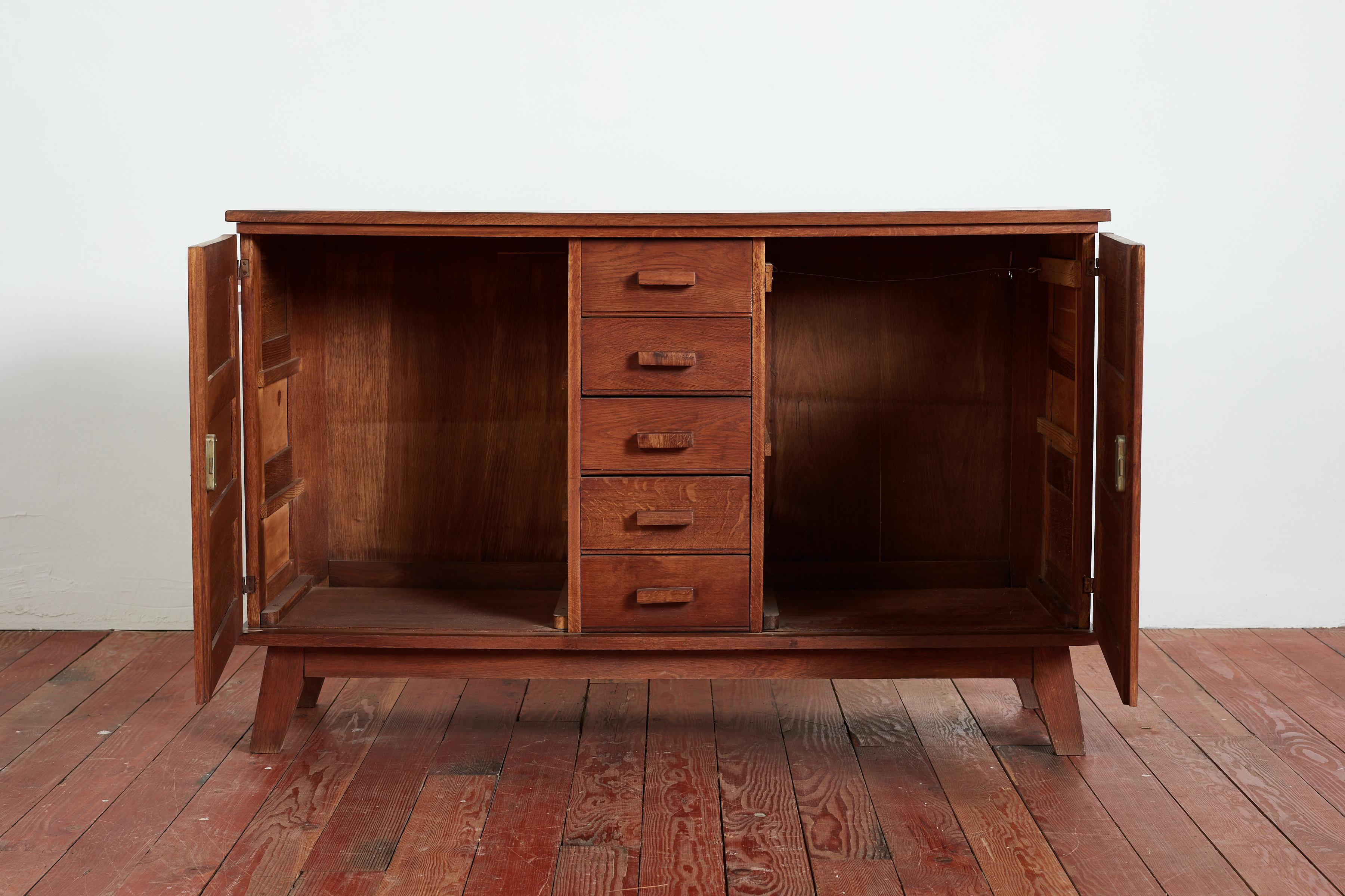 Oak Rene Gabriel Sideboard For Sale
