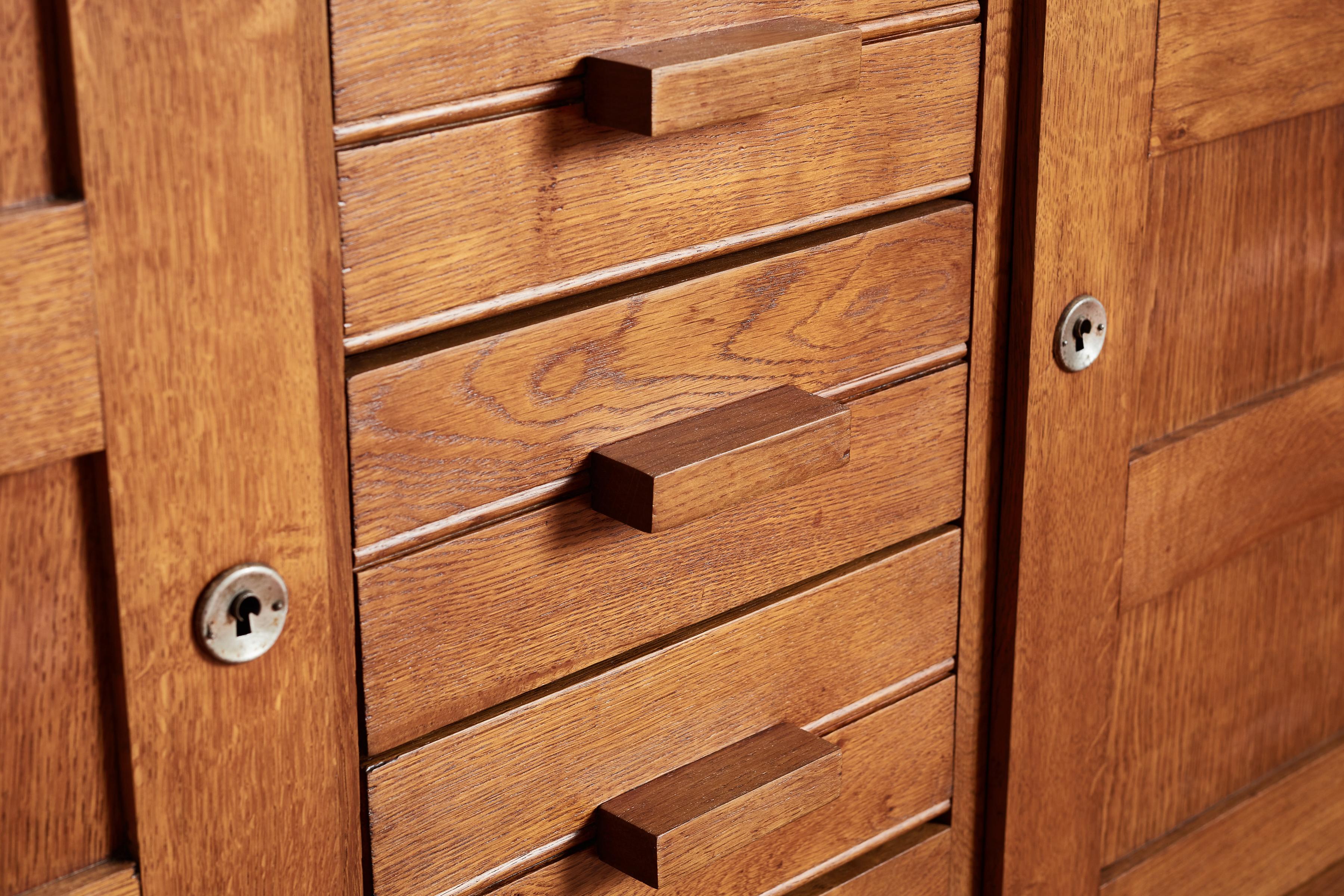 Oak Rene Gabriel Sideboard For Sale