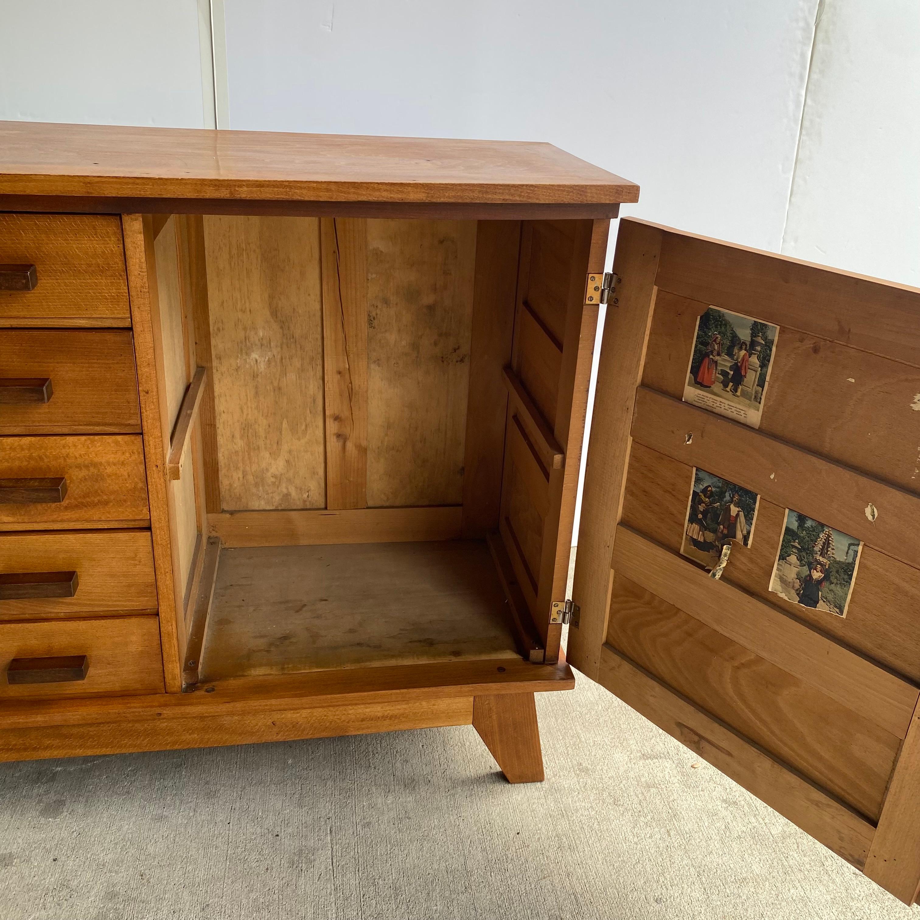 Rene Gabriel Sideboard or Commode, France, 1940's In Good Condition In Austin, TX