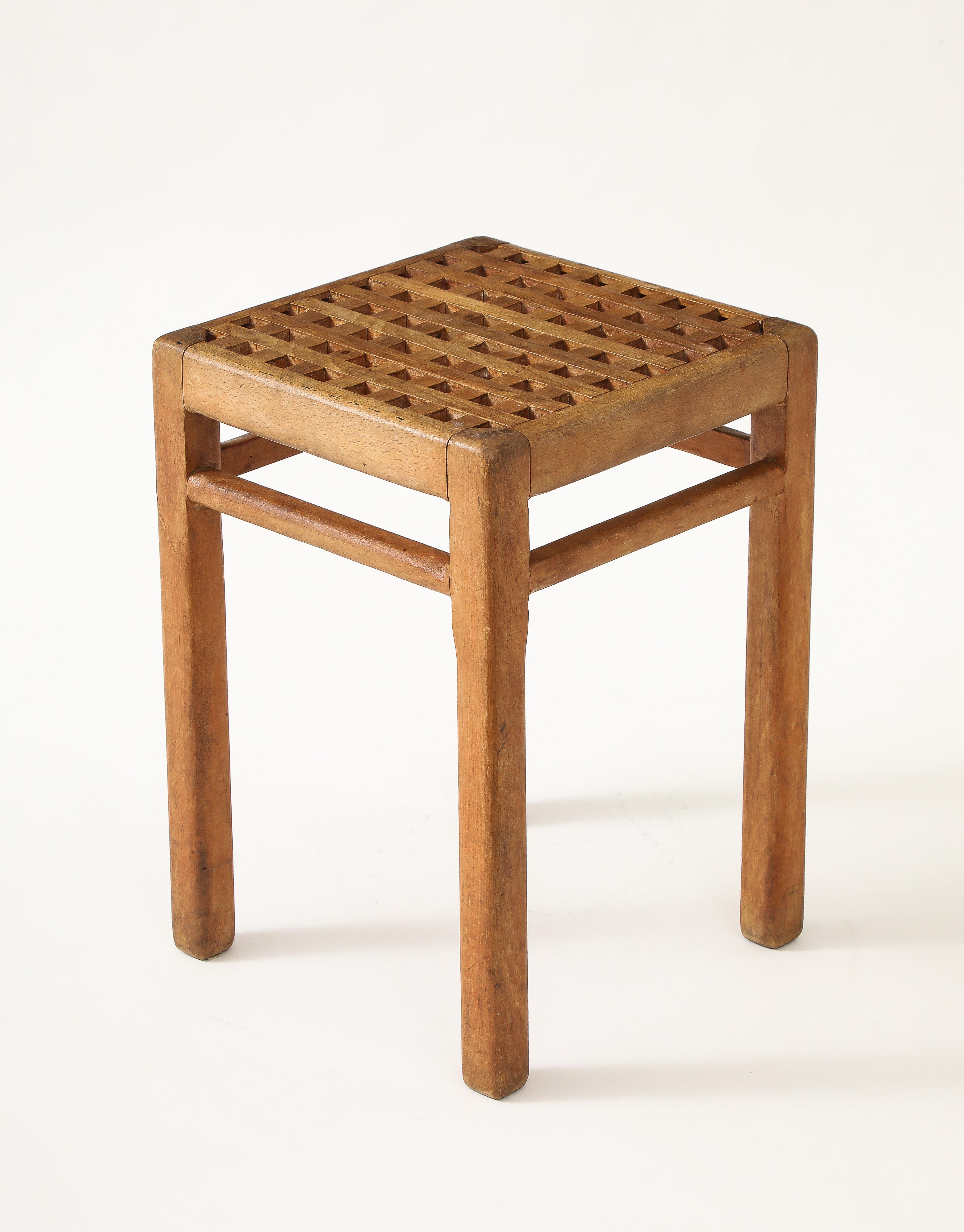 Mesa/taburete René Gabriel, Francia, c. 1940 en venta 3