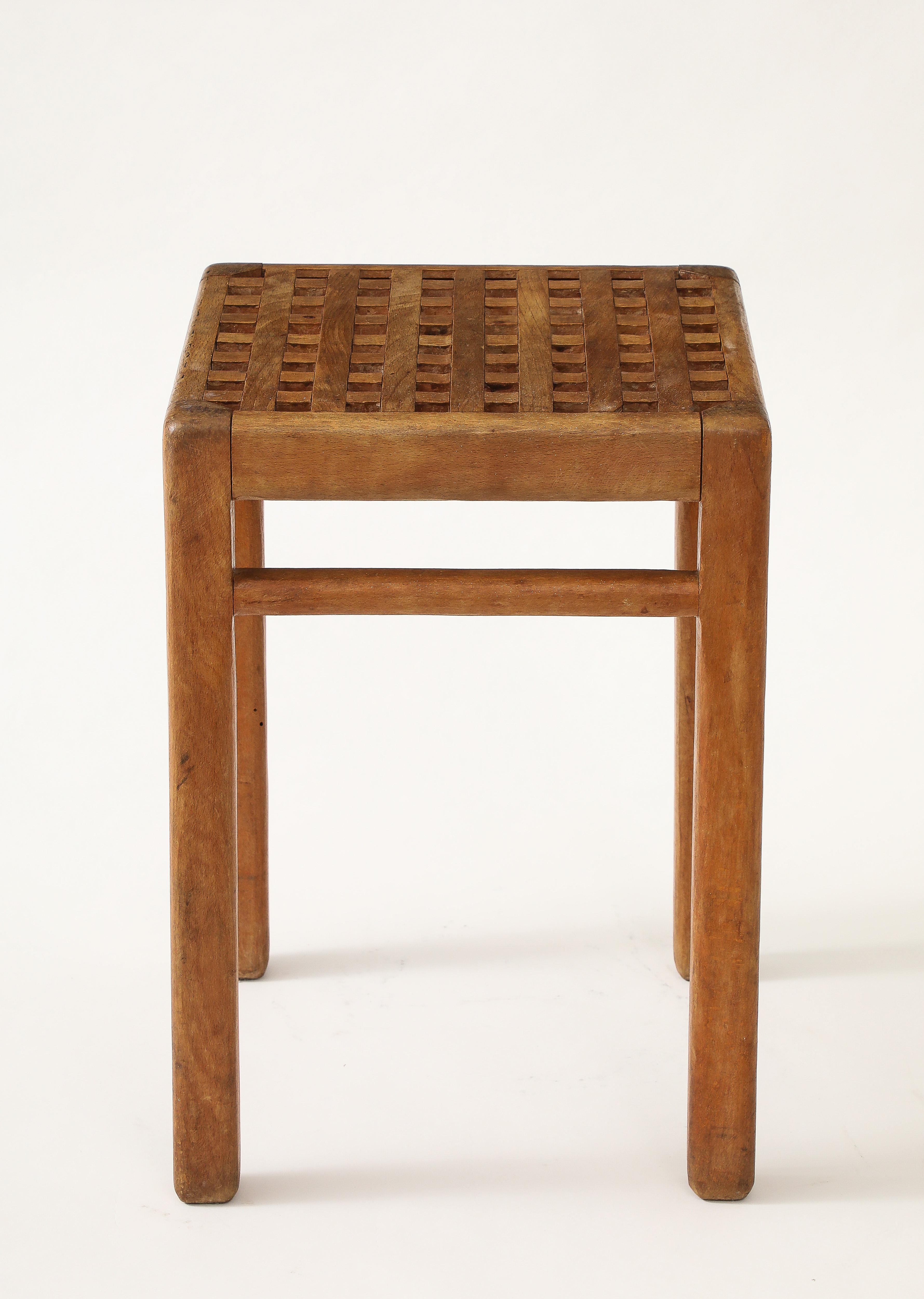 Mesa/taburete René Gabriel, Francia, c. 1940 en venta 5