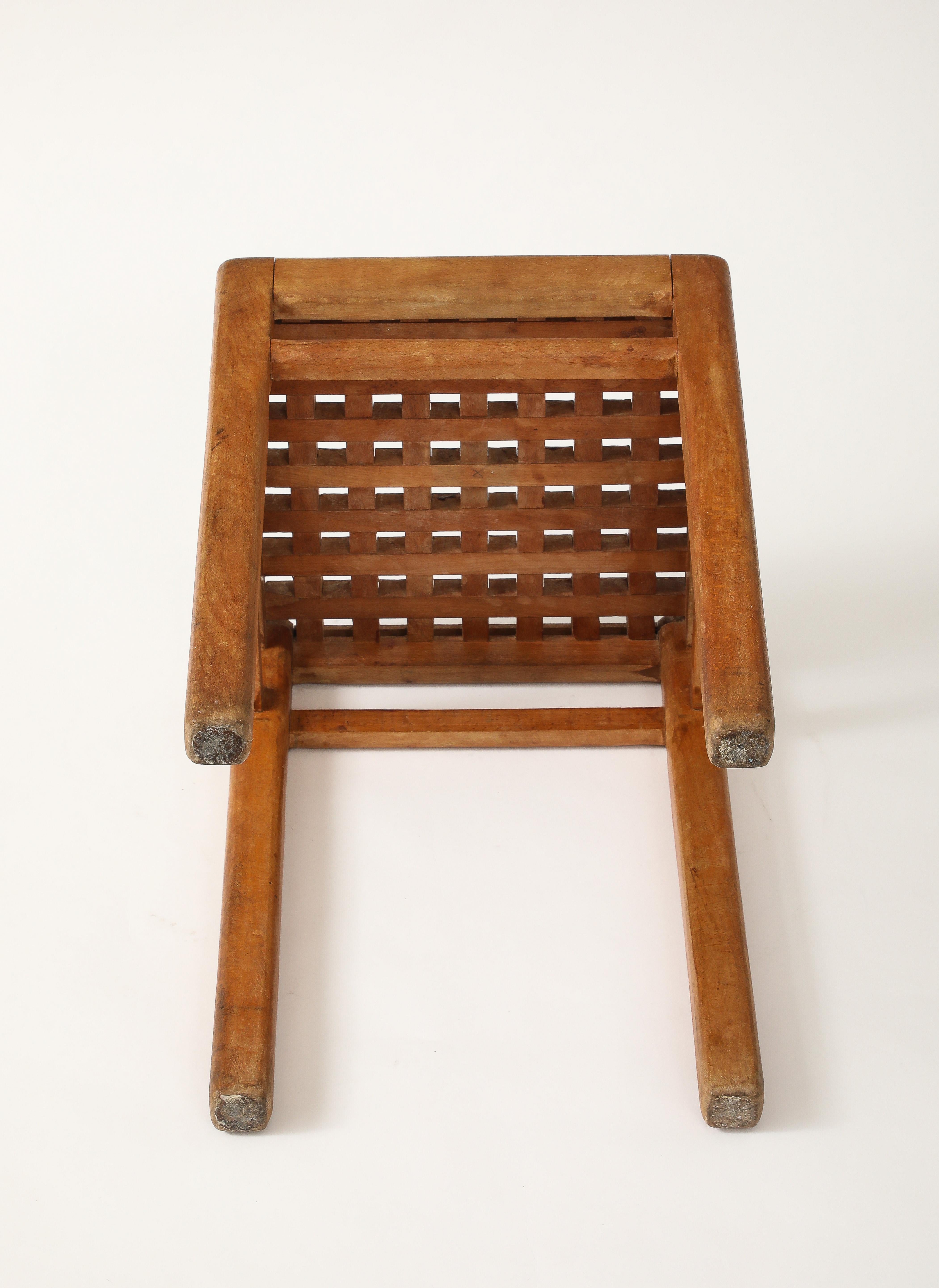 Mesa/taburete René Gabriel, Francia, c. 1940 en venta 6