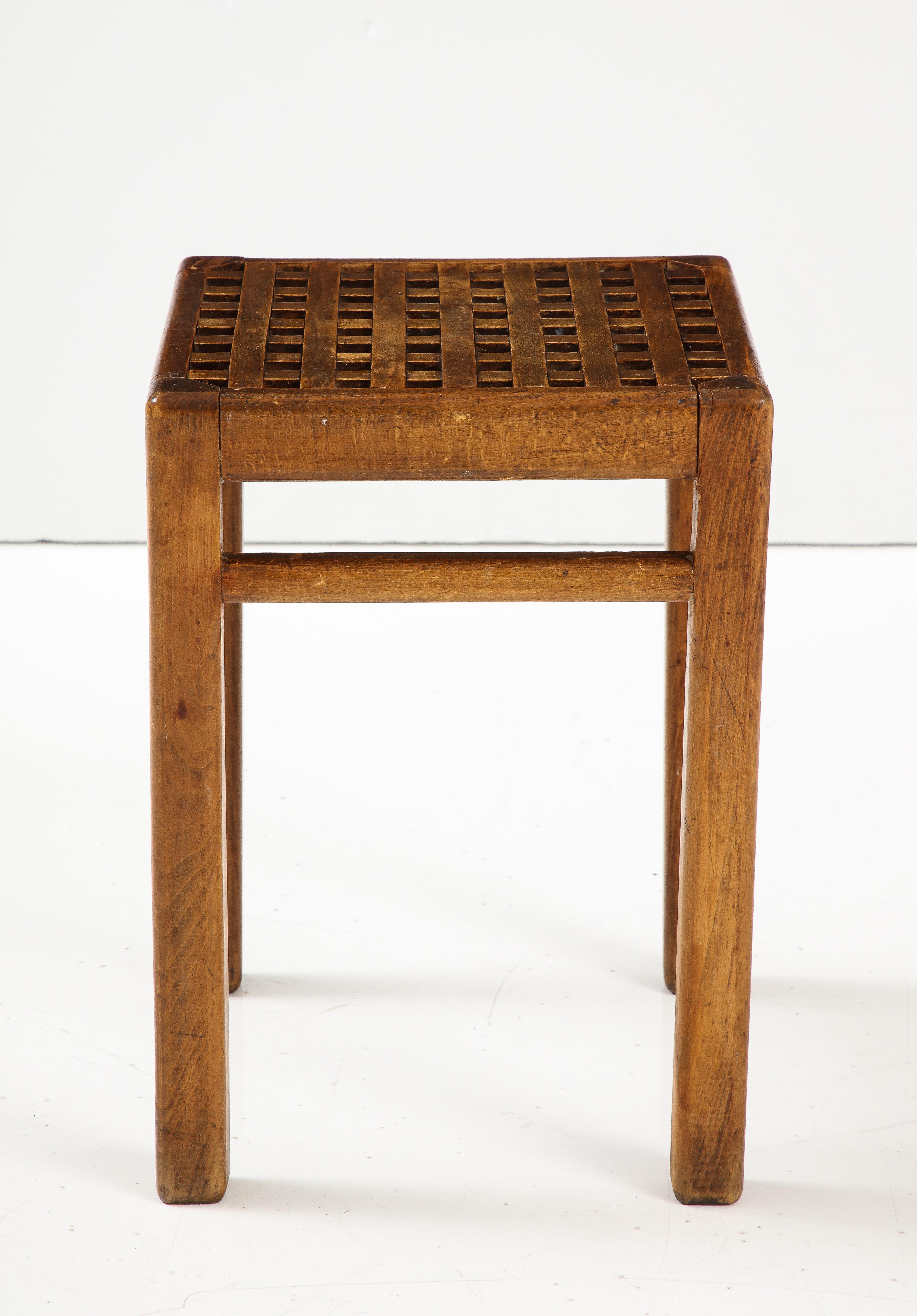 René Gabriel table/stool, France, c. 1940.