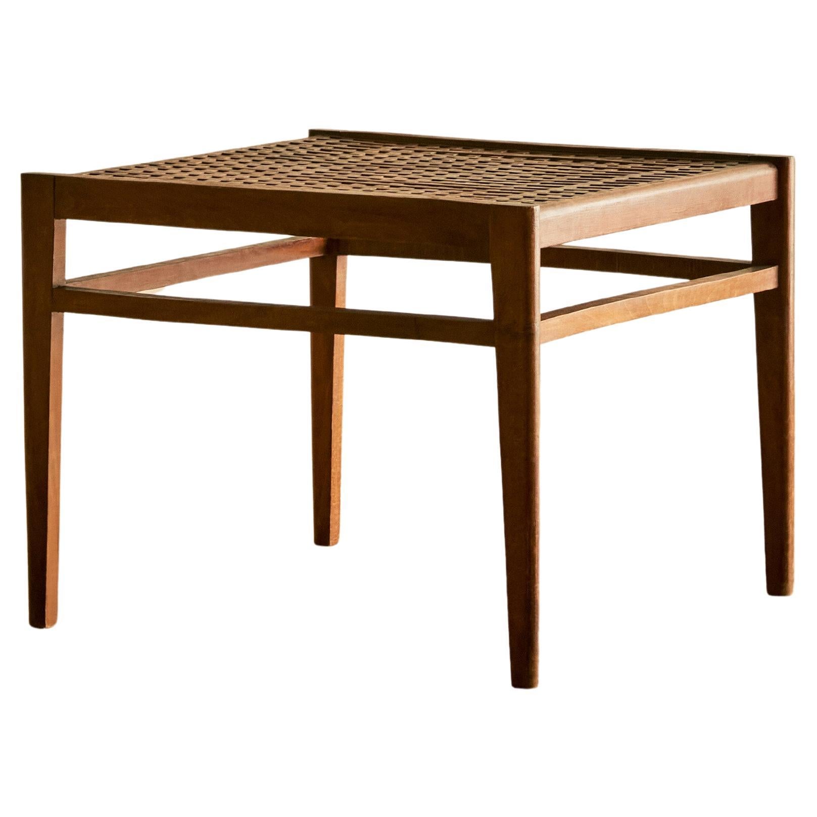 Rene Gabriel Teak Lattice Coffee or Side Table en venta