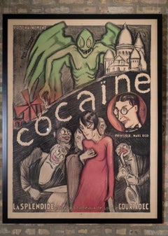 "Cocaine" Poster by René Gaillard