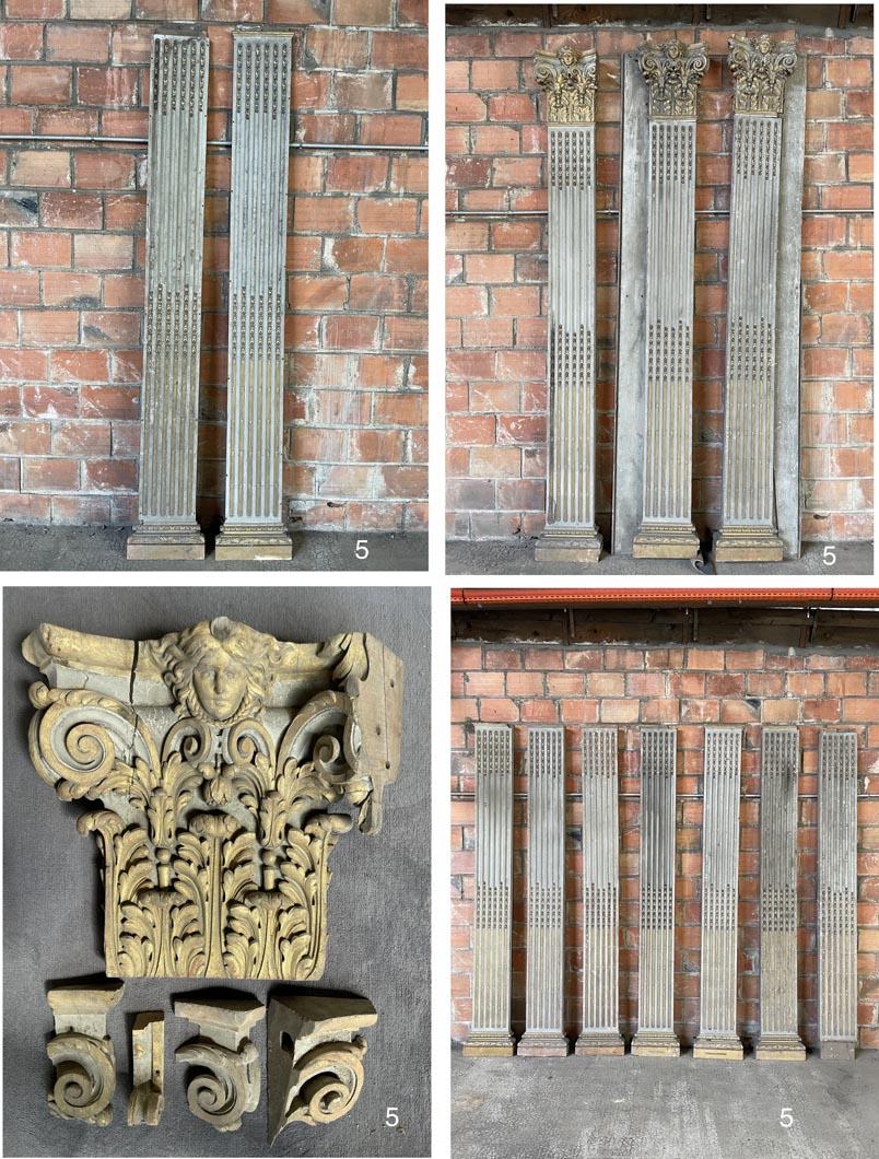 René Gaillard (architect), Aimé Octobre (sculptor), Regency-Style Painted For Sale 5