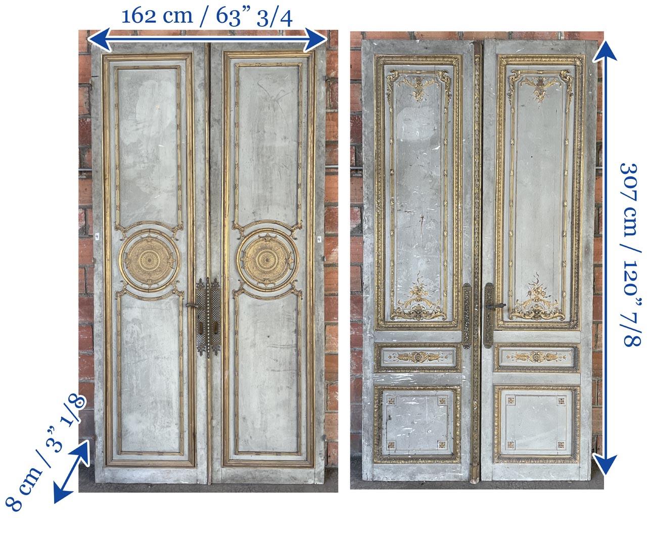 René Gaillard (architect), Aimé Octobre (sculptor), Regency-Style Painted In Fair Condition For Sale In SAINT-OUEN-SUR-SEINE, FR