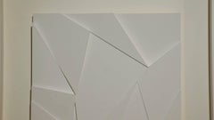 Origami RG2, 2015- mixed media, 95x75 cm., framed