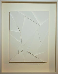 Origami RG2, 2015- mixed media, 95x75 cm., framed