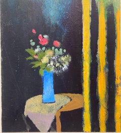 "Bouquet Au Rideau Jaune" : Bouquet con tenda gialla
