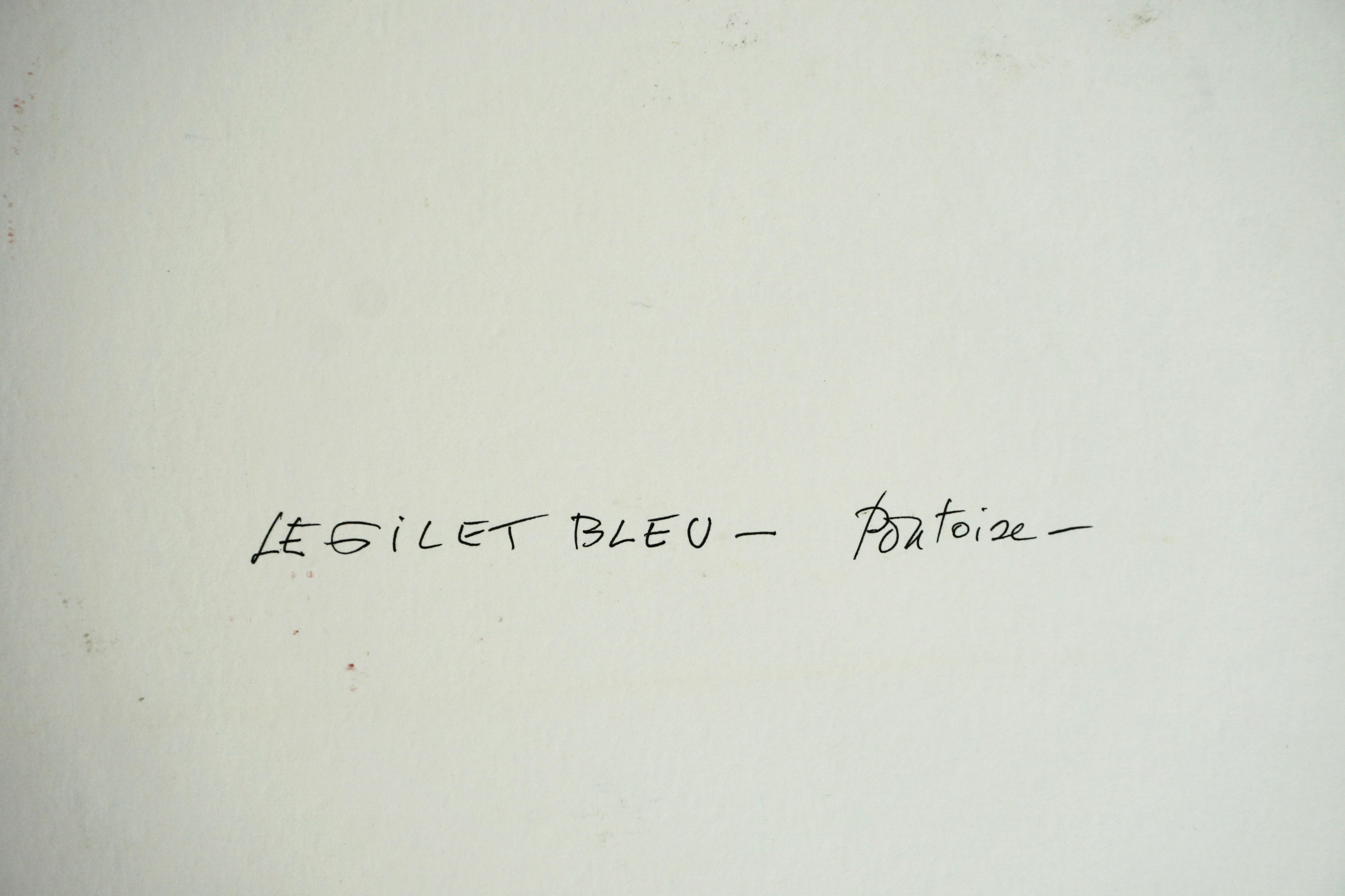 „Le Gilet Bleu Die blaue Jacke im Angebot 1