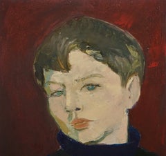 „L'Enfant Au Foulard Violett Das Kind mit dem lila Schal.