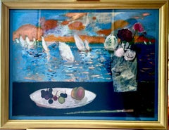 "Les Fleurs et Les Voiles, 1969" (Flowers and Veils) - René Genis (French)