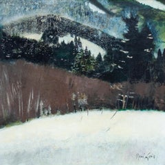 René Genis Mountainside Painting, David Findlay Provenance