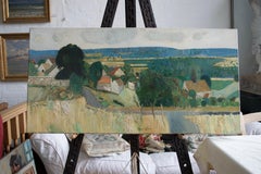 René Genis, Rolleboise on the banks of the Seine, Northern France