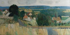 René Genis, Rolleboise on the banks of the Seine, Northern France