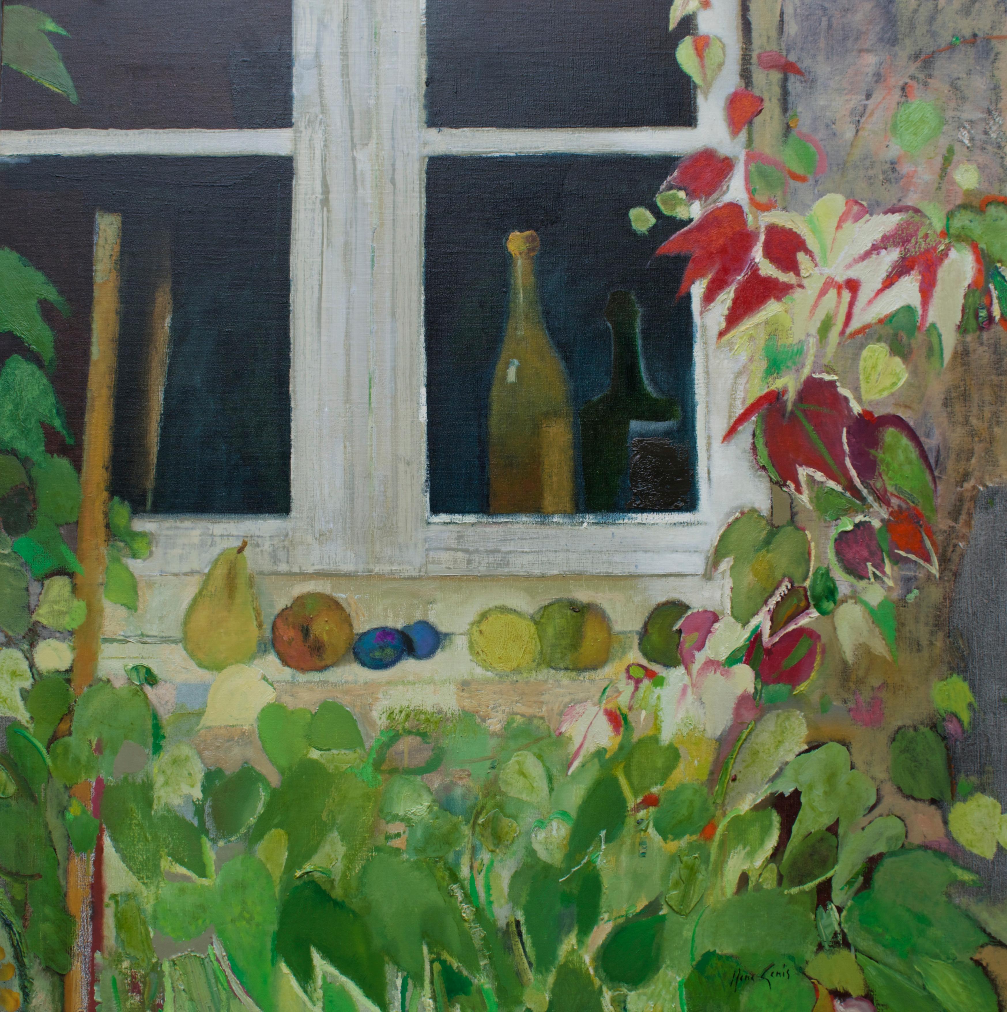 René Genis (1922-2004)
 
Fenêtre à la vigne-vierge
(window with virginia creeper),
signed and inscribed with title to the reverse,
oil on canvas,
39 x 39 inches; 100 x 100 cm. 
​
Provenance: The estate of fellow artist and friend Guy Bardone

A very