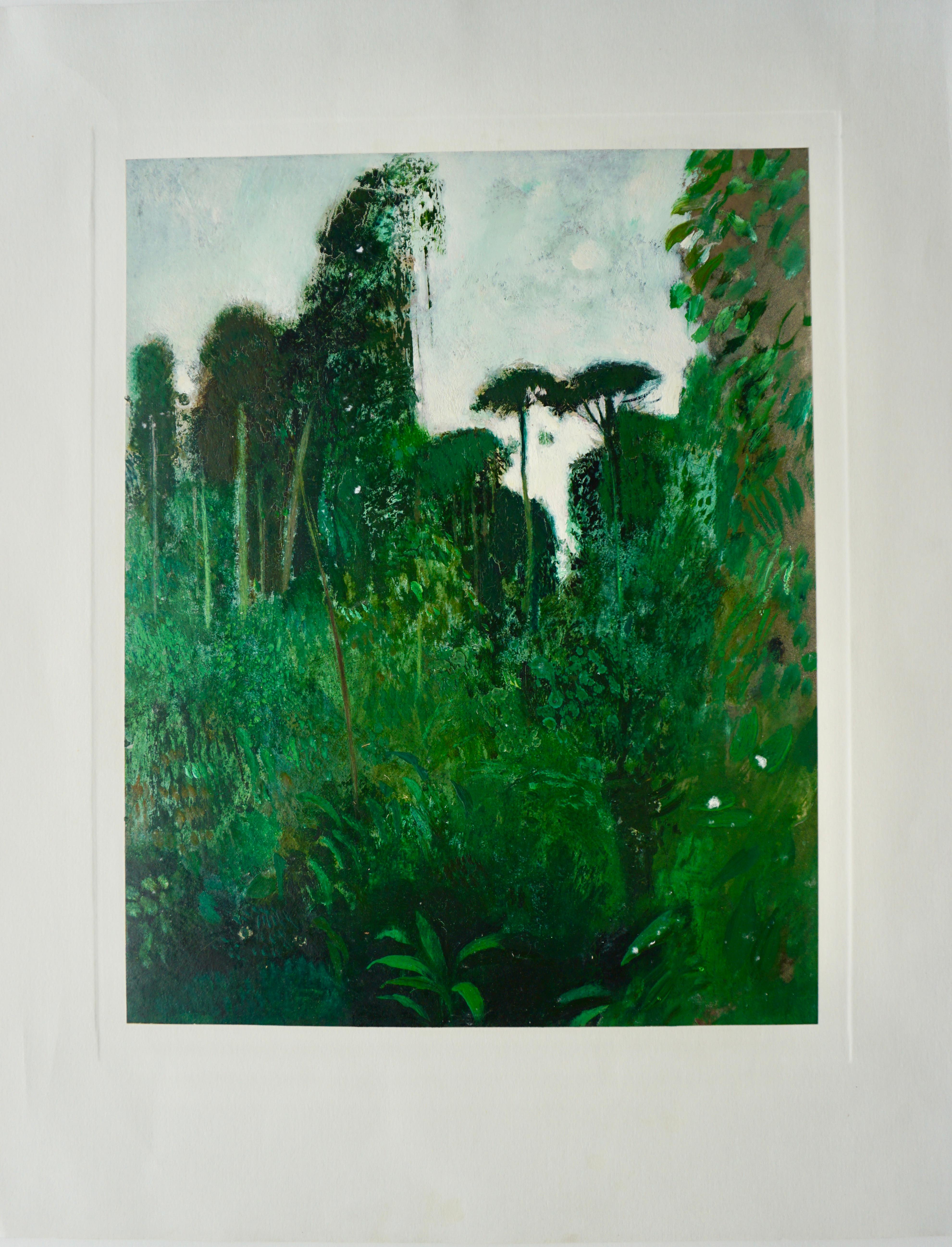 René Genis Landscape Painting - Trinidad 1968 VI