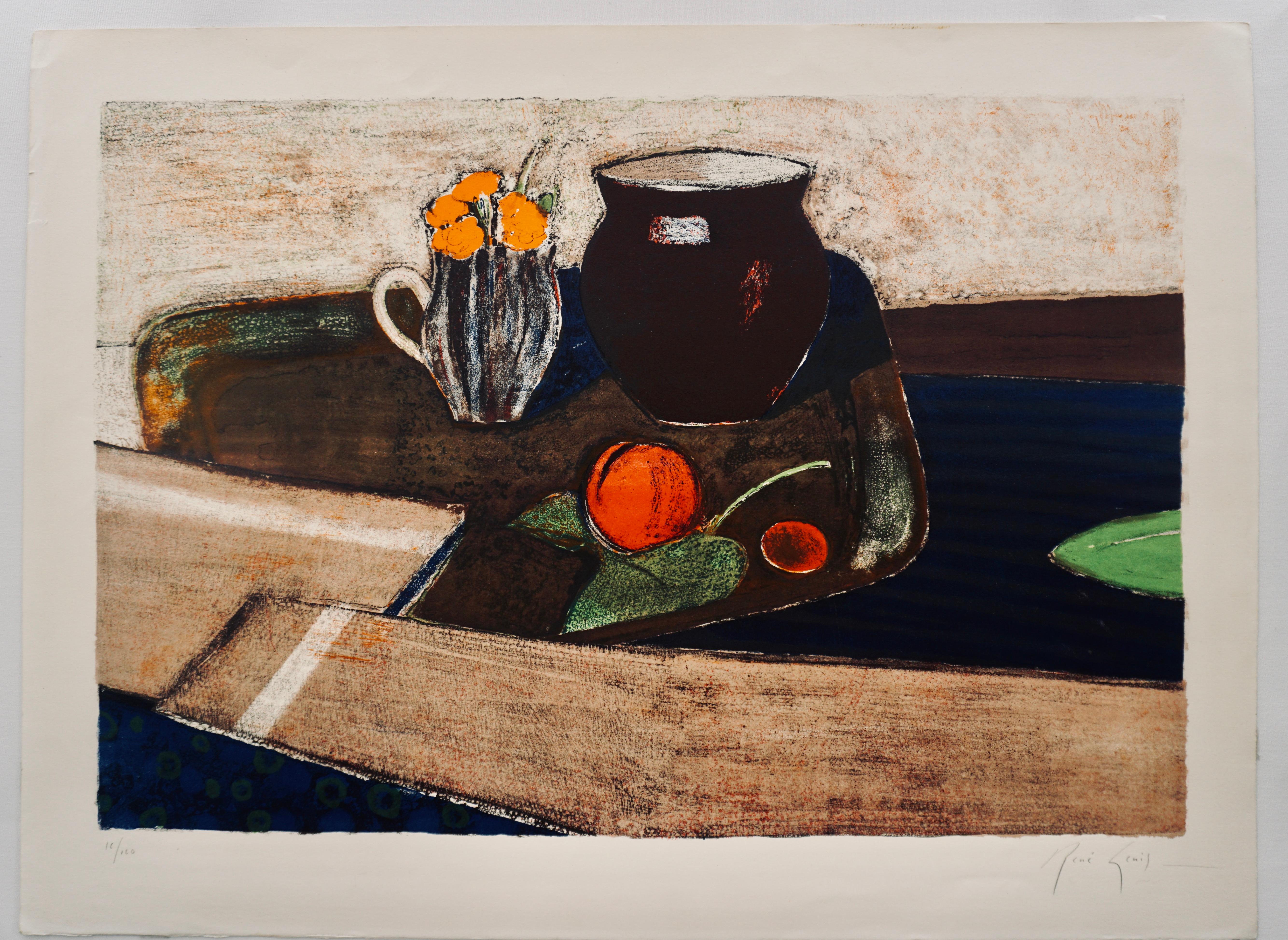 René Genis Still-Life Print - Still Life