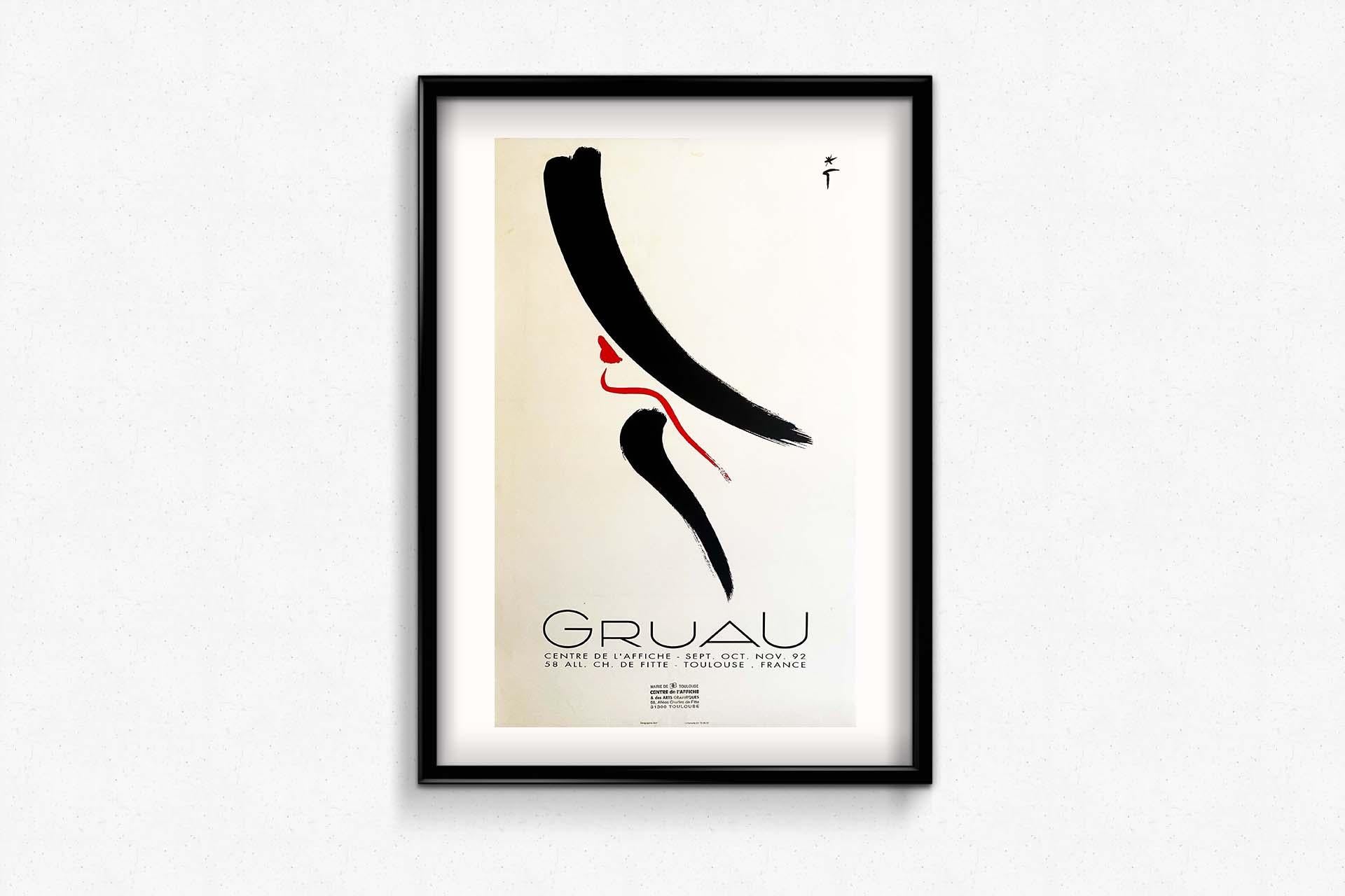 1992 Original Poster by René Gruau - Centre de l'affiche 2