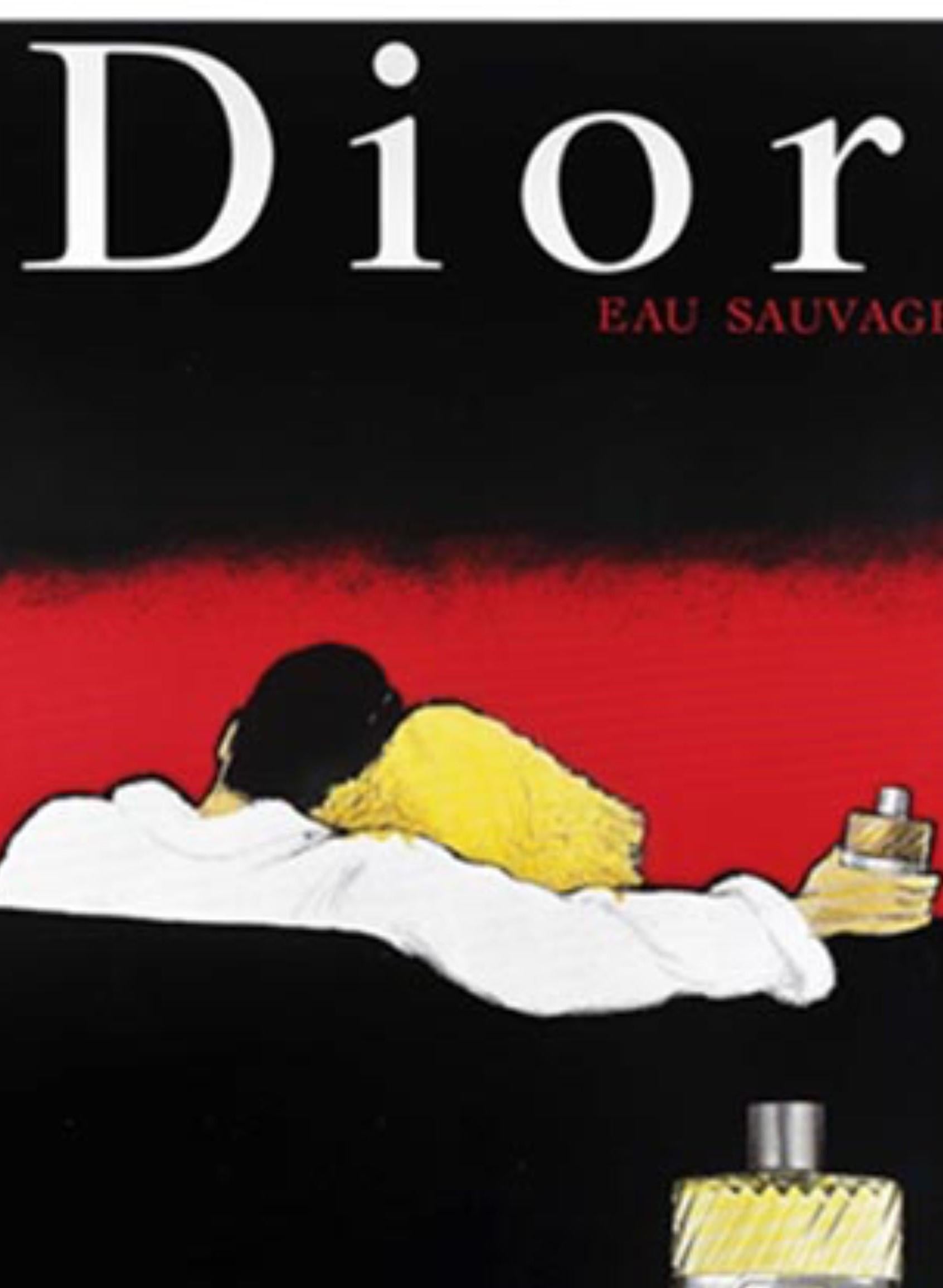 Dior Eau Sauvage Perfume By René Gruau For Sale 1