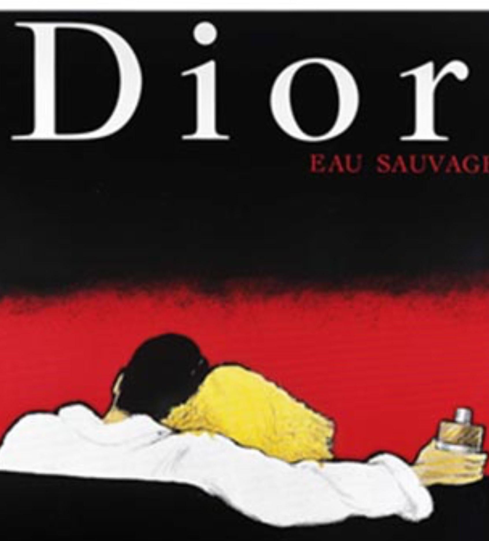 Dior Eau Sauvage Perfume By René Gruau For Sale 2