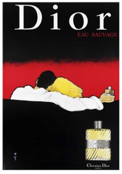 Dior Eau Sauvage Perfume By René Gruau