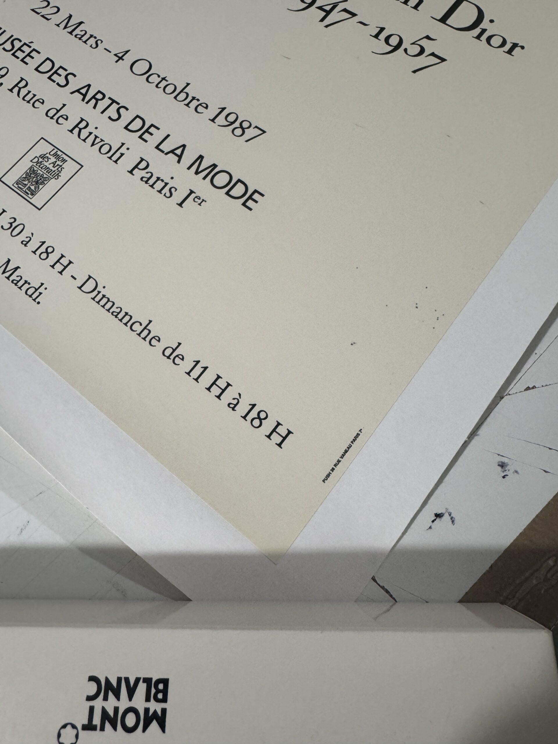 Hommage a Christian Dior By René Gruau For Sale 2