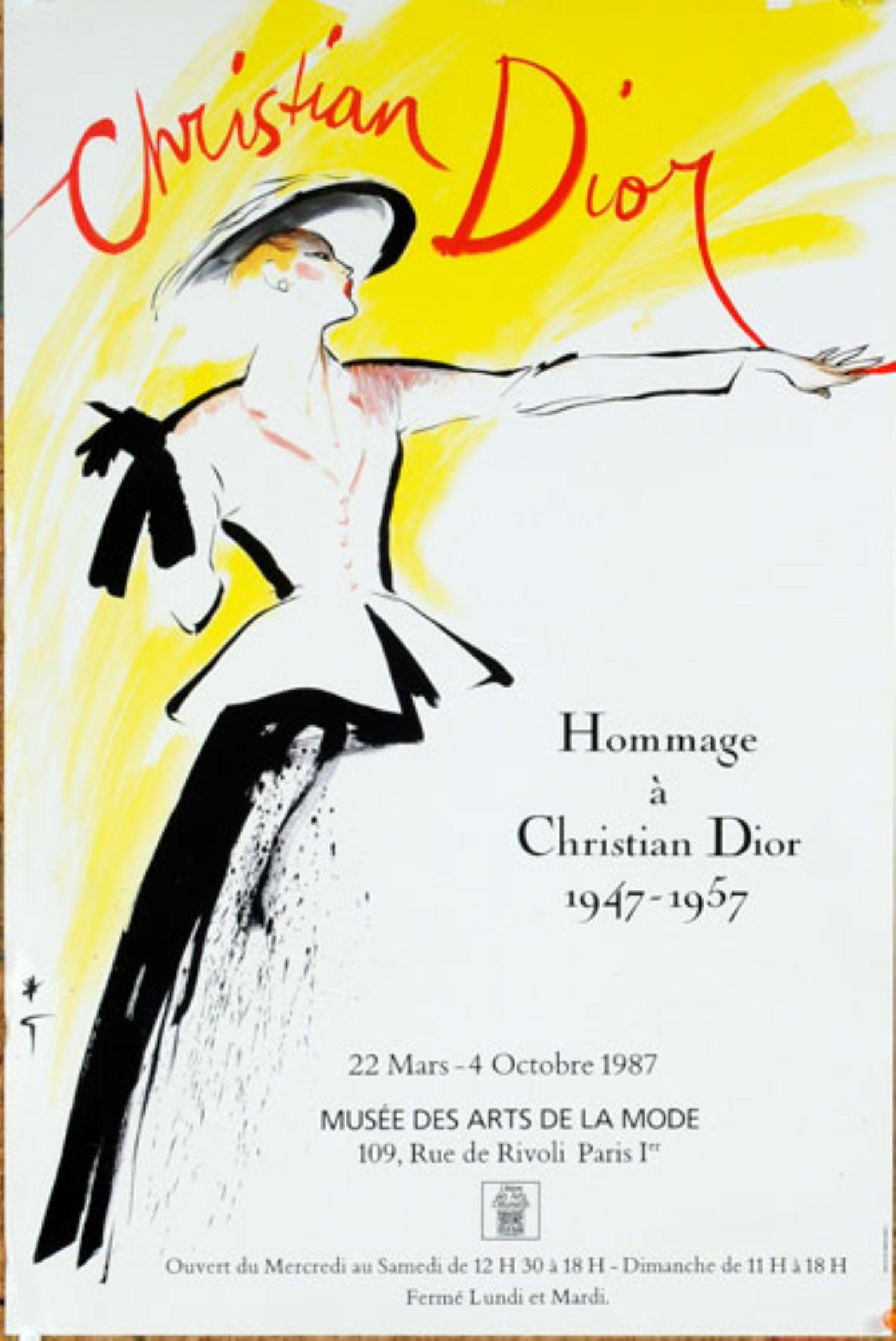 Hommage a Christian Dior

By René Gruau

René Gruau was one of the most influential fashion illustrators of the 20th century, celebrated for his elegant, expressive, and instantly recognizable style. Born in Italy and later working in France, he