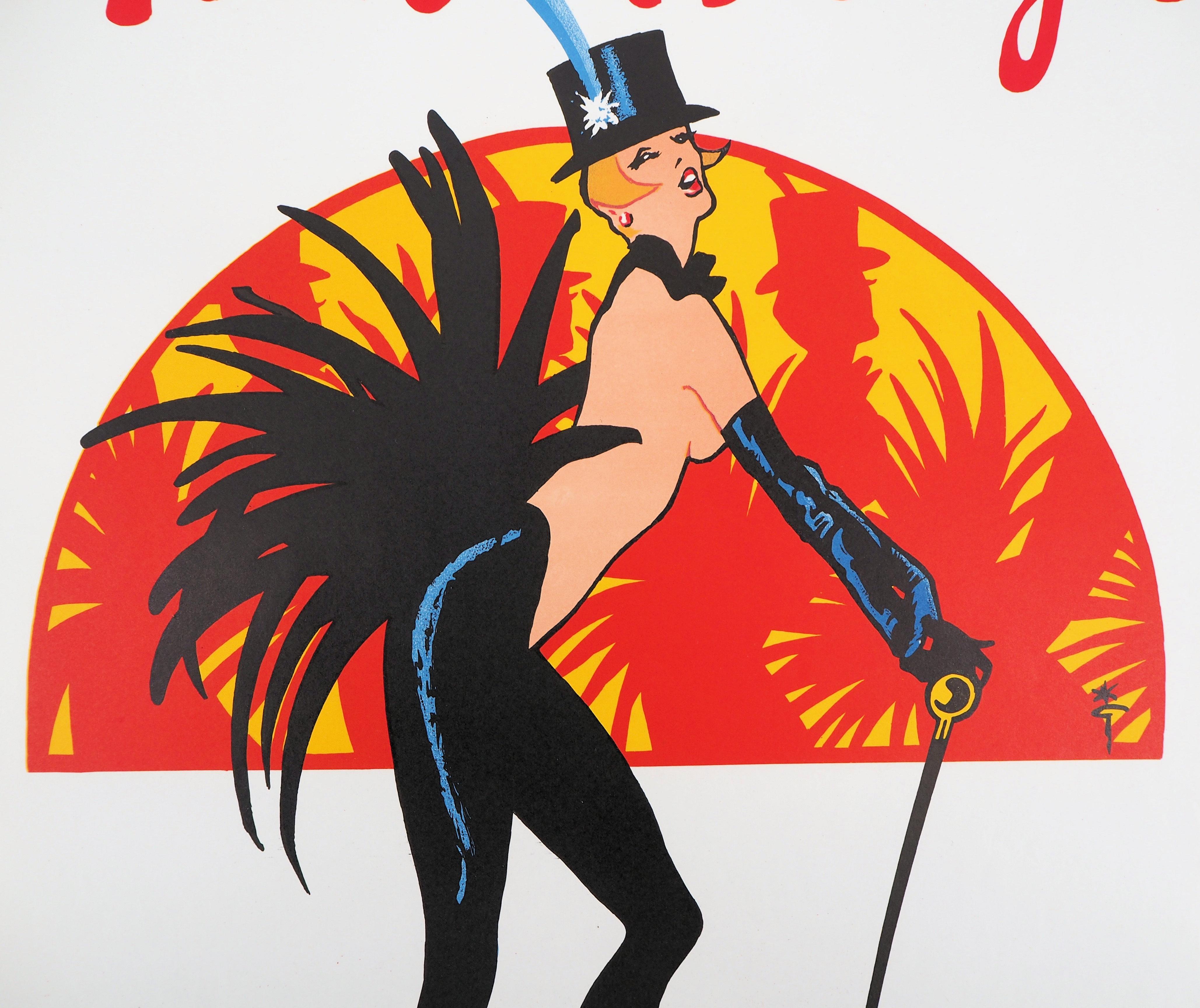 René GRUAU
Moulin Rouge : Femmes, femmes, femmes

Original lithograph
Printed signature in the plate
On paper 60 x 40 cm (c. 24 x 16 inch)

Information : Original exhibition poster for the review 'Femmes, femmes, femmes' at Moulin Rouge Cabaret