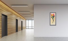 René Gruau Signed Lithograph LES IRIS Mourlot Limited Edition