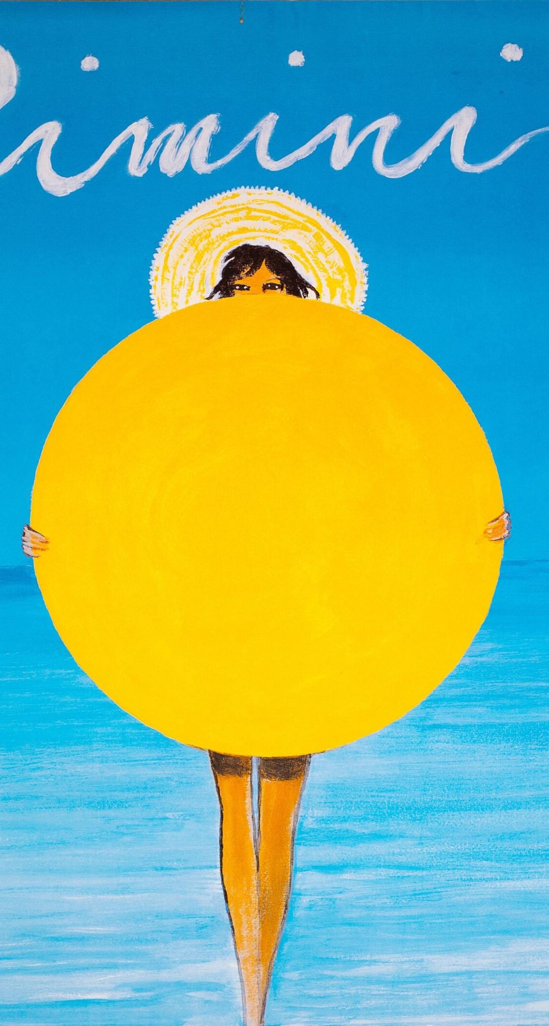 Rimini Sun Girl By René Gruau For Sale 2