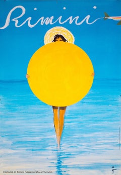 Rimini Sun Girl By René Gruau