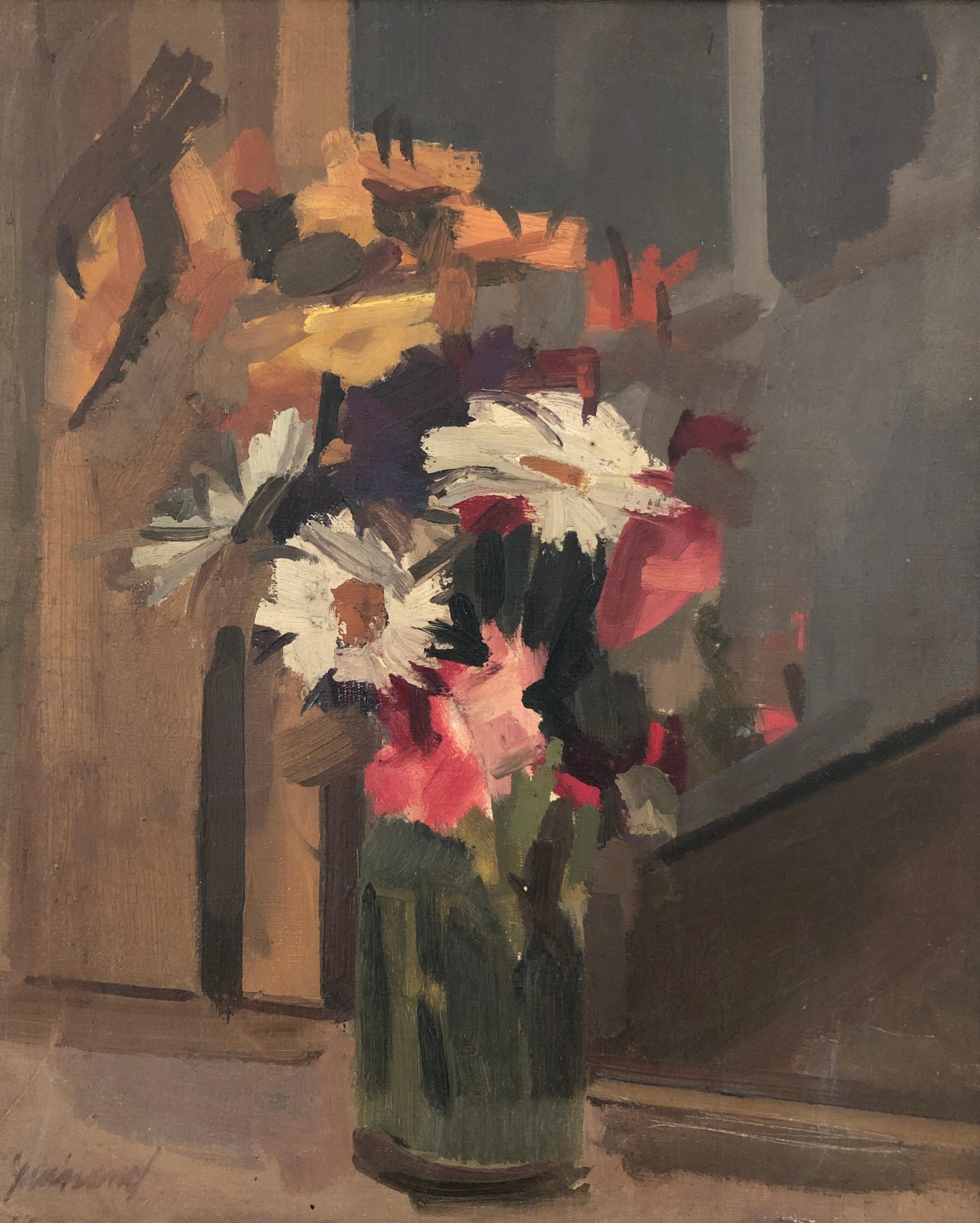 René Guinand Still-Life Painting - Bouquet of flowers
